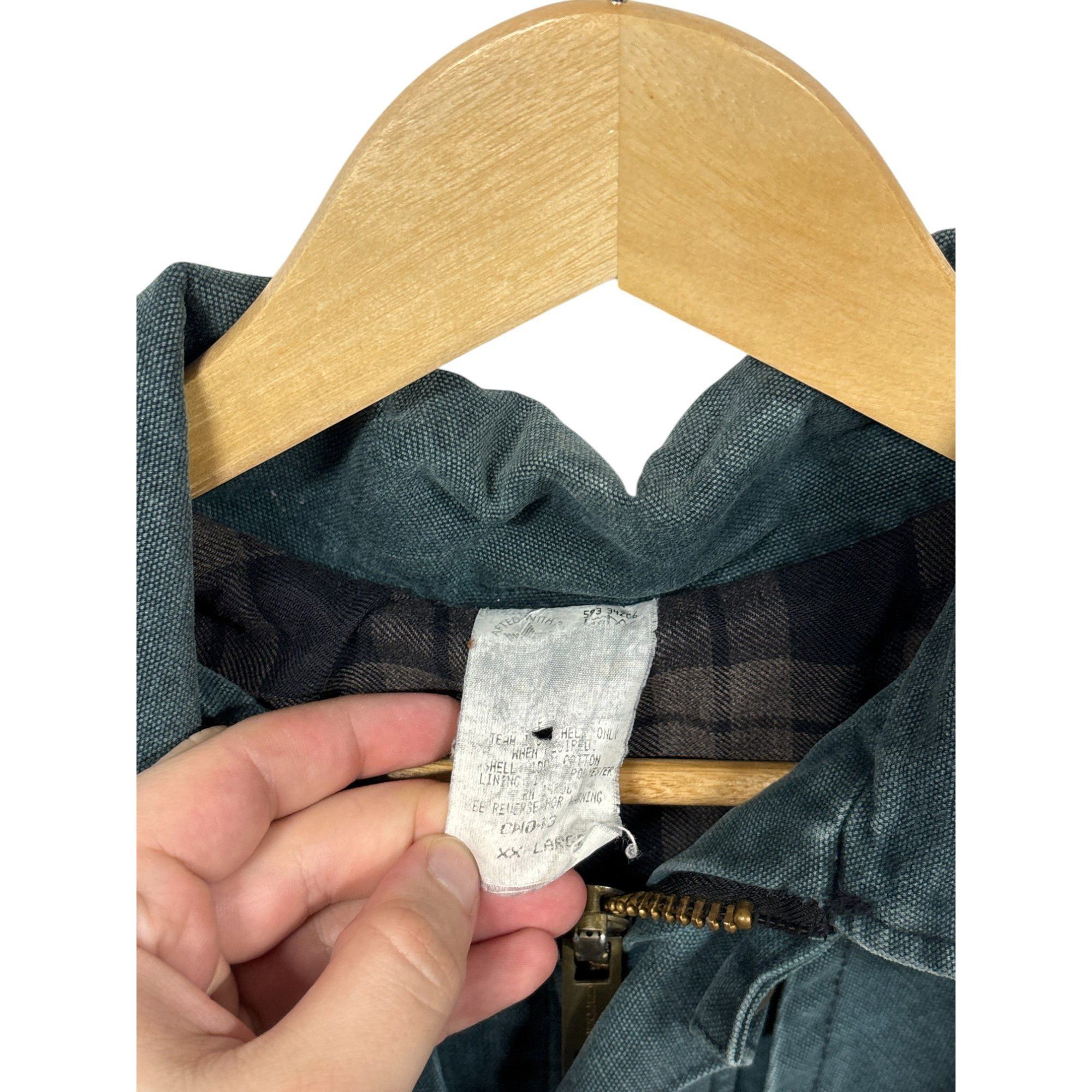 Carhartt Vintage Carhartt Union Made Green CW043 Work Jacket Size XXL Size US XXL / EU 58 / 5 - 3 Thumbnail