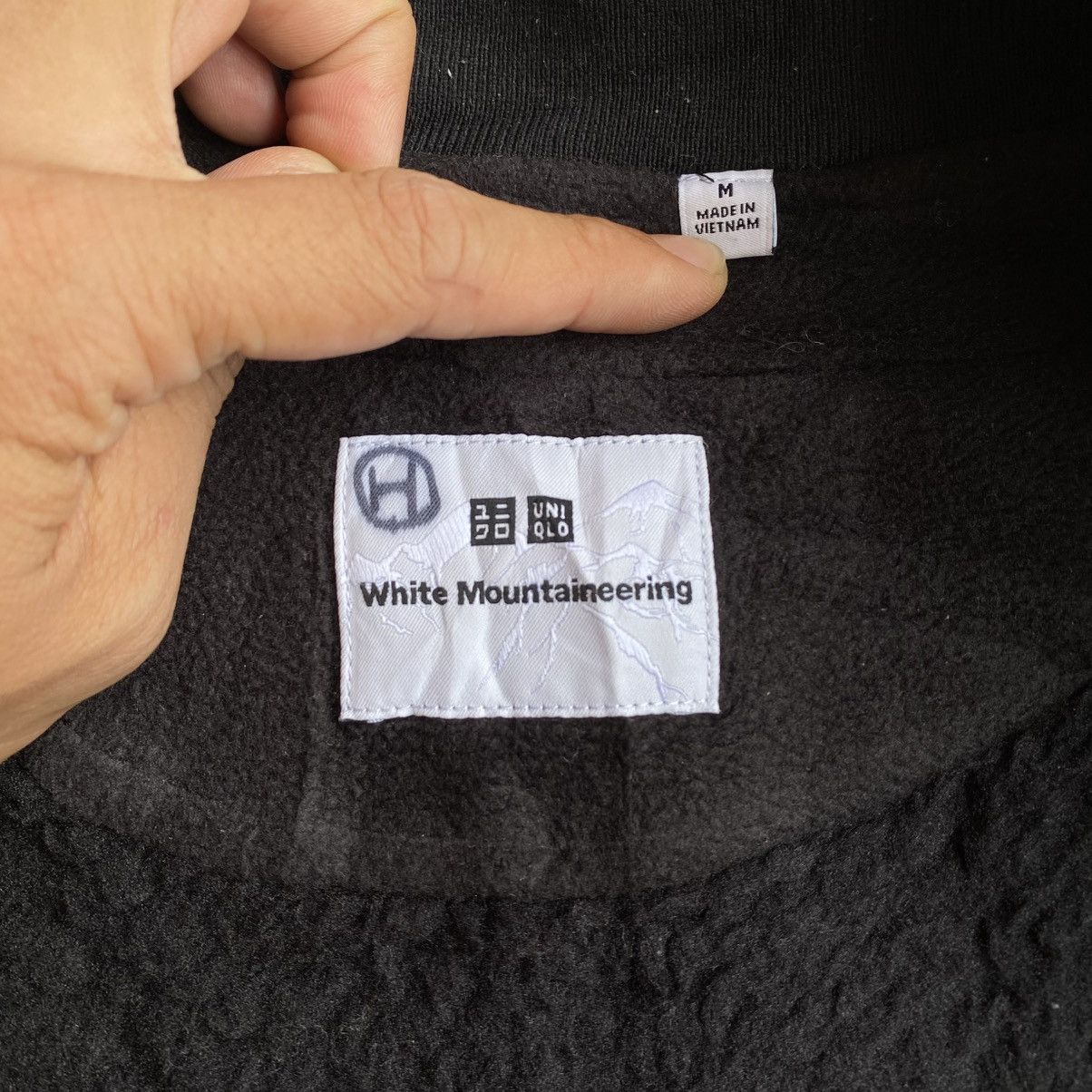 Japanese Brand × Uniqlo × White Mountaineering White Mountaineering x Uniqlo Fleece Sherpa Jacket Size US M / EU 48-50 / 2 - 6 Thumbnail