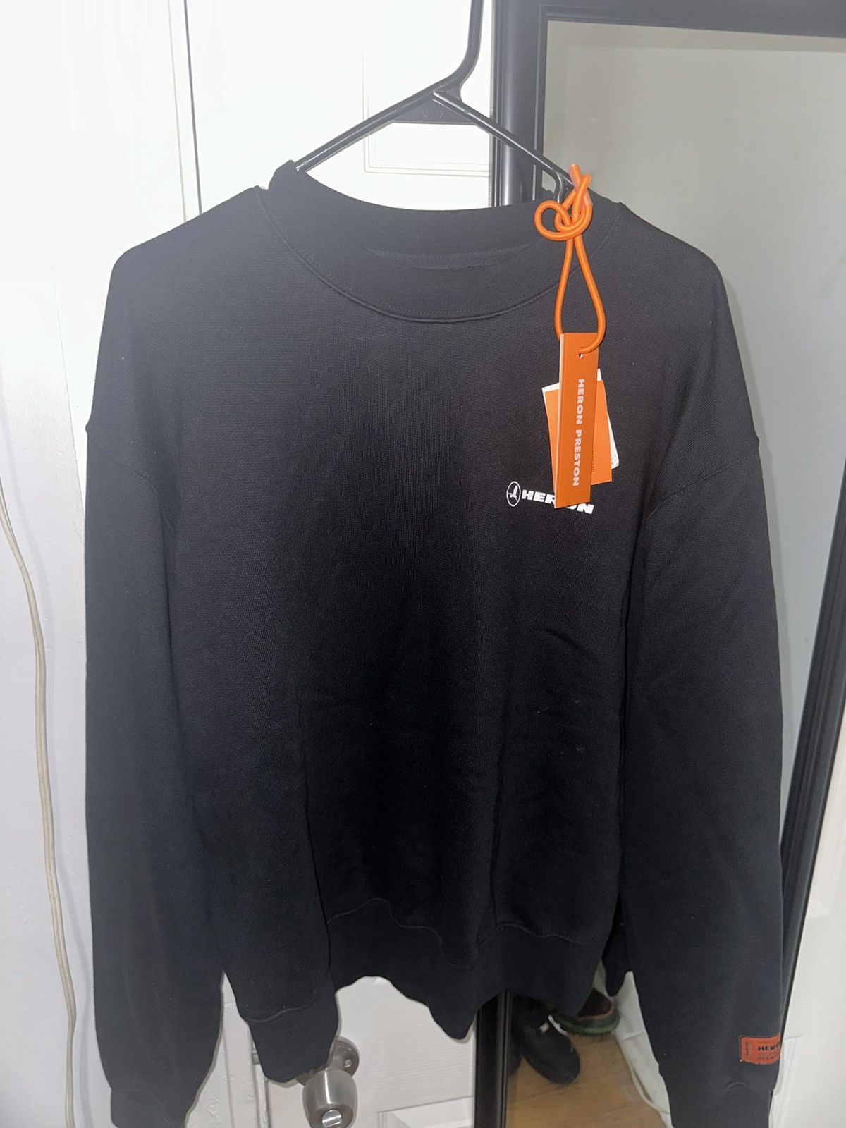 Heron Preston Heron Preston logo-tape sweatshirt Size US M / EU 48-50 / 2 - 4 Thumbnail
