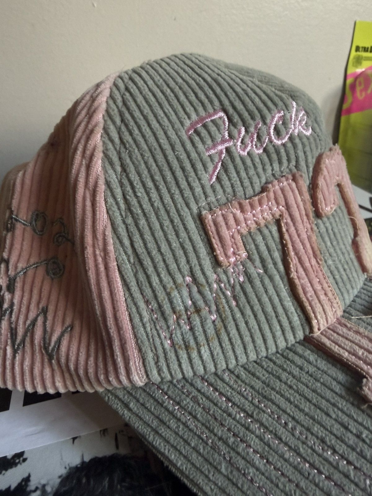Asspizza 2020 Pink ass pizza hat Size ONE SIZE - 4 Thumbnail