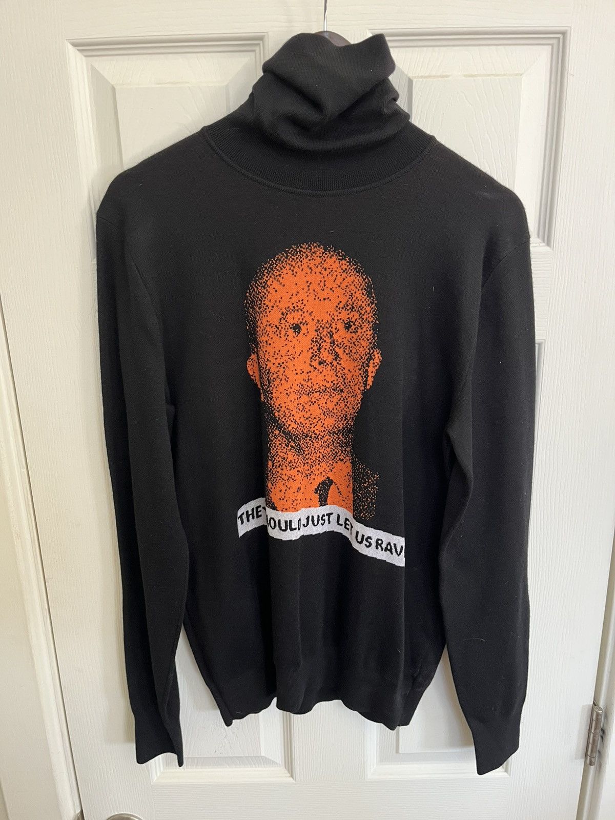 Dior Kris Van Assche “Let Us Rave” Wool Sweater Size US S / EU 44-46 / 1 - 5 Thumbnail