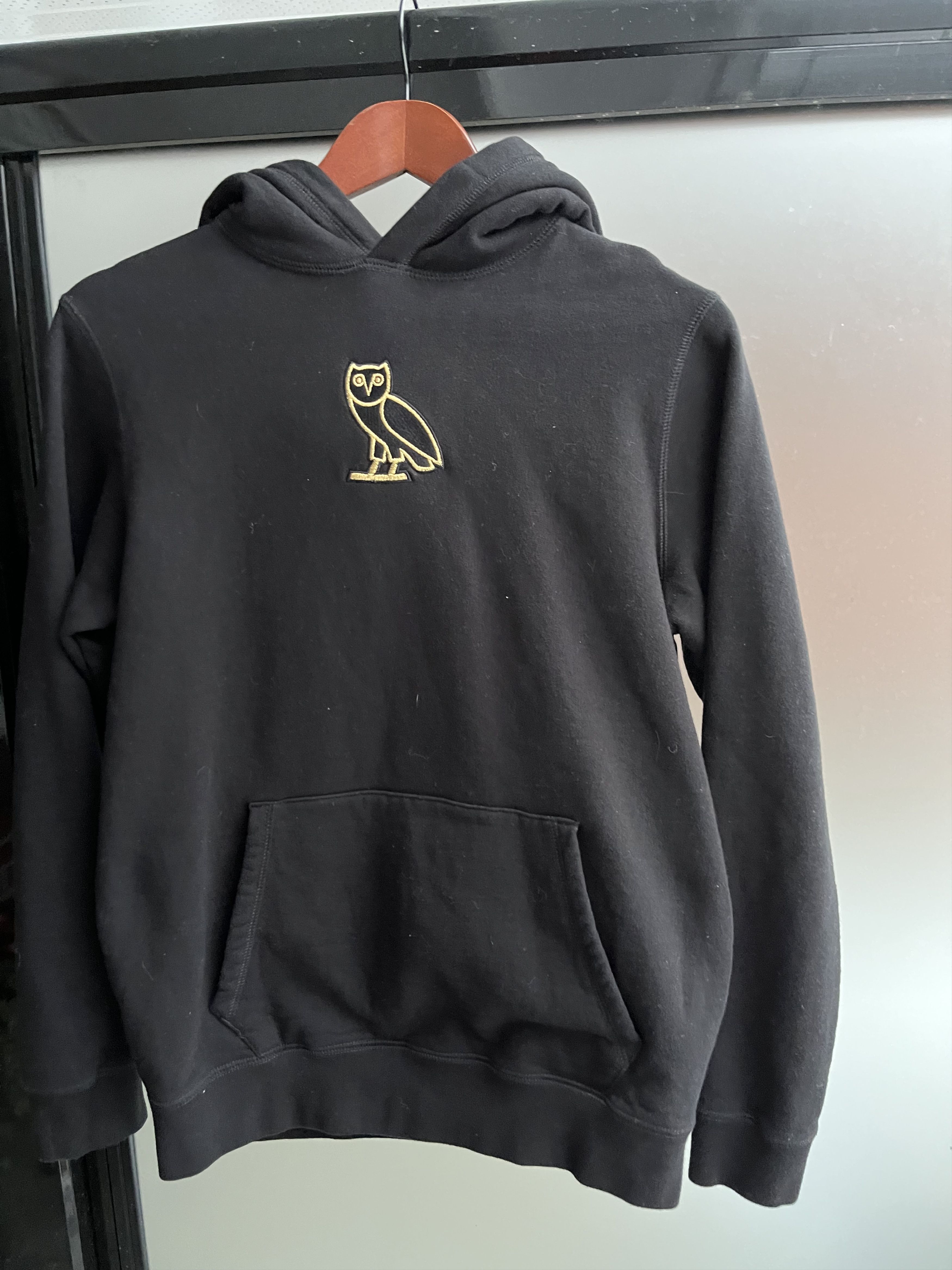 October's Very Own OVO Hoodie Center Gold Logo Man's Black Size S Size US S / EU 44-46 / 1 - 1 Thumbnail