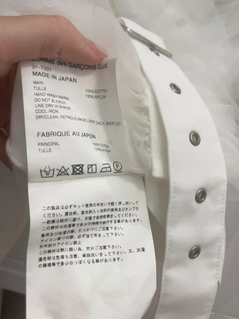 Other Comme Des Garcons Mesh Strap Tee Size S / US 4 / IT 40 - 5 Thumbnail