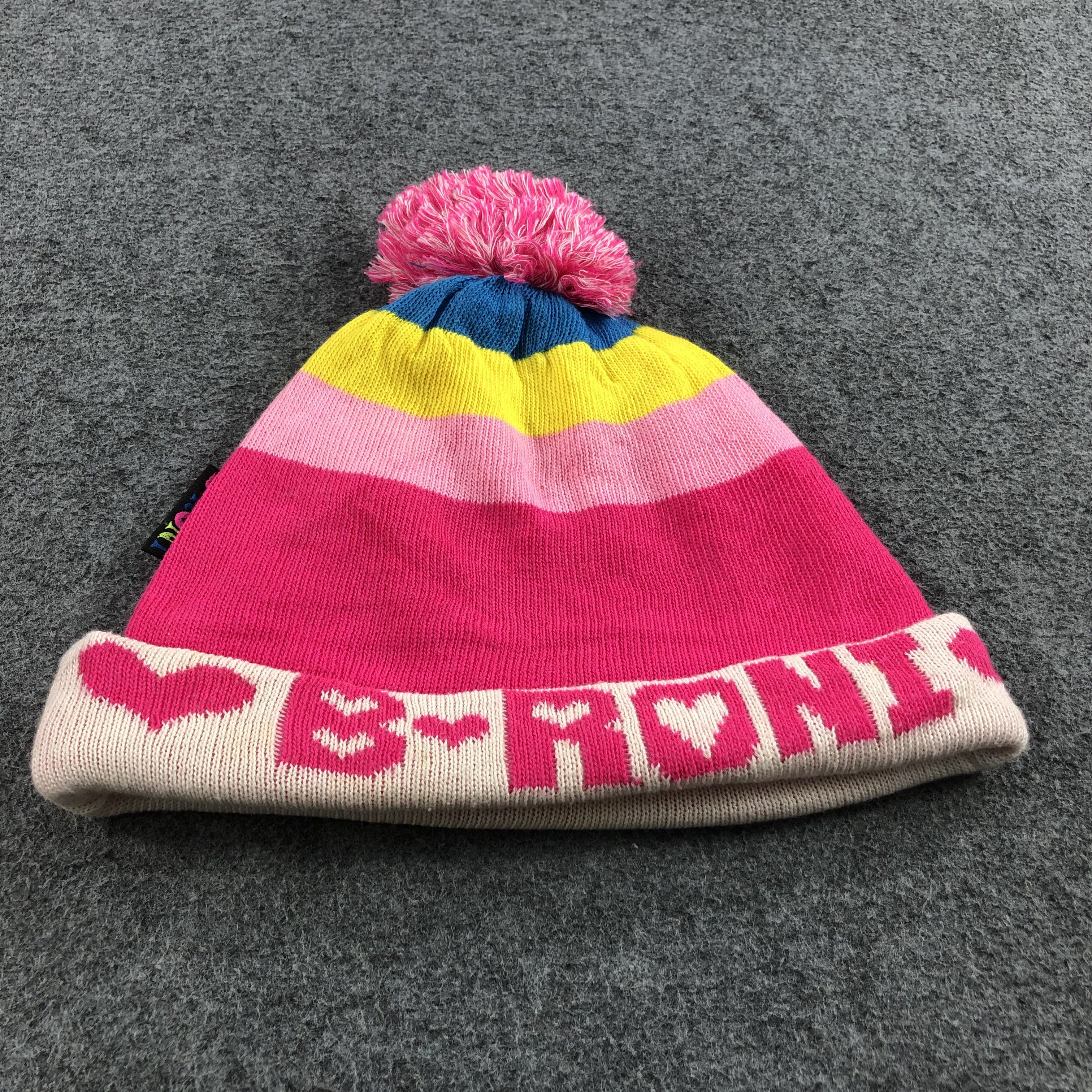 Vintage Bronz Roni Bobble Beanie Snowcap Snow Hat B269 Size ONE SIZE - 4 Thumbnail