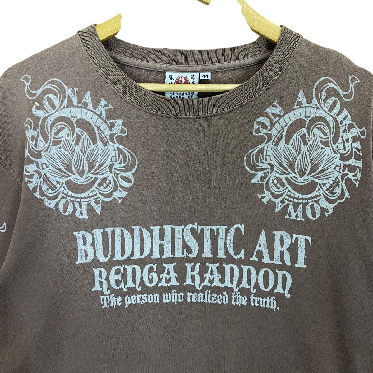 Japanese Brand BUDDHISTIC ART RENGGA KANNON SHIRTS Size US M / EU 48-50 / 2 - 10 Thumbnail