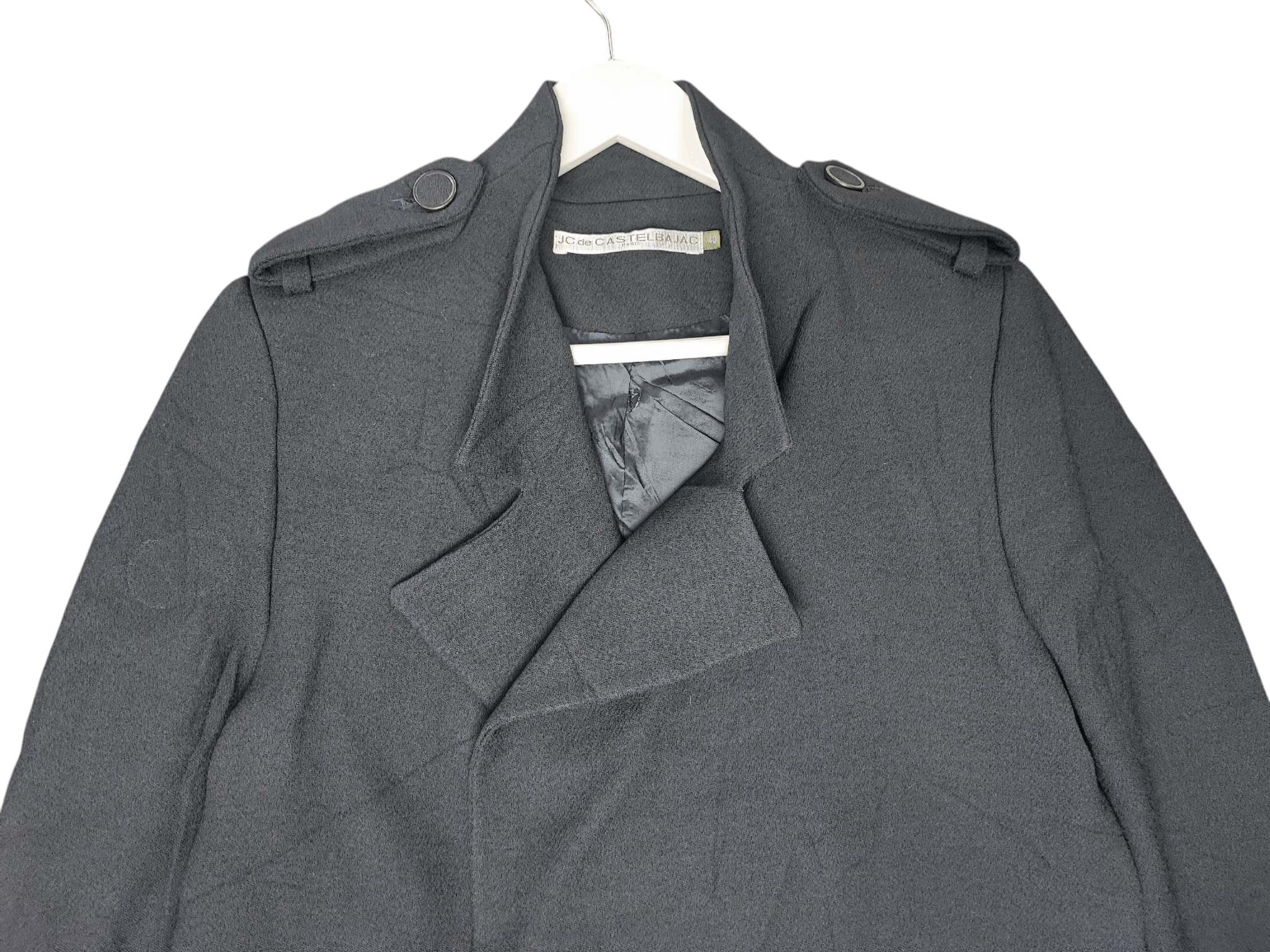 Jean Charles De Castelbajac Castelbajac Archive Pea Coat Double Breasted Military Jacket Size US L / EU 52-54 / 3 - 2 Thumbnail