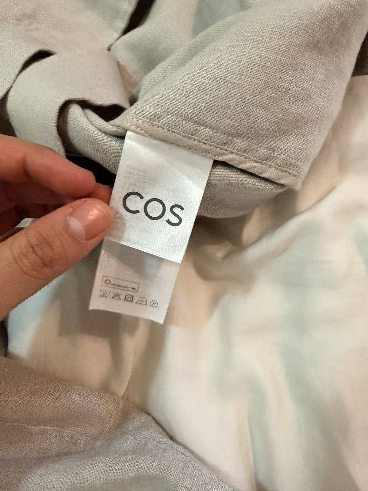 Cos Cos Linen Blazer Size 46R - 3 Thumbnail