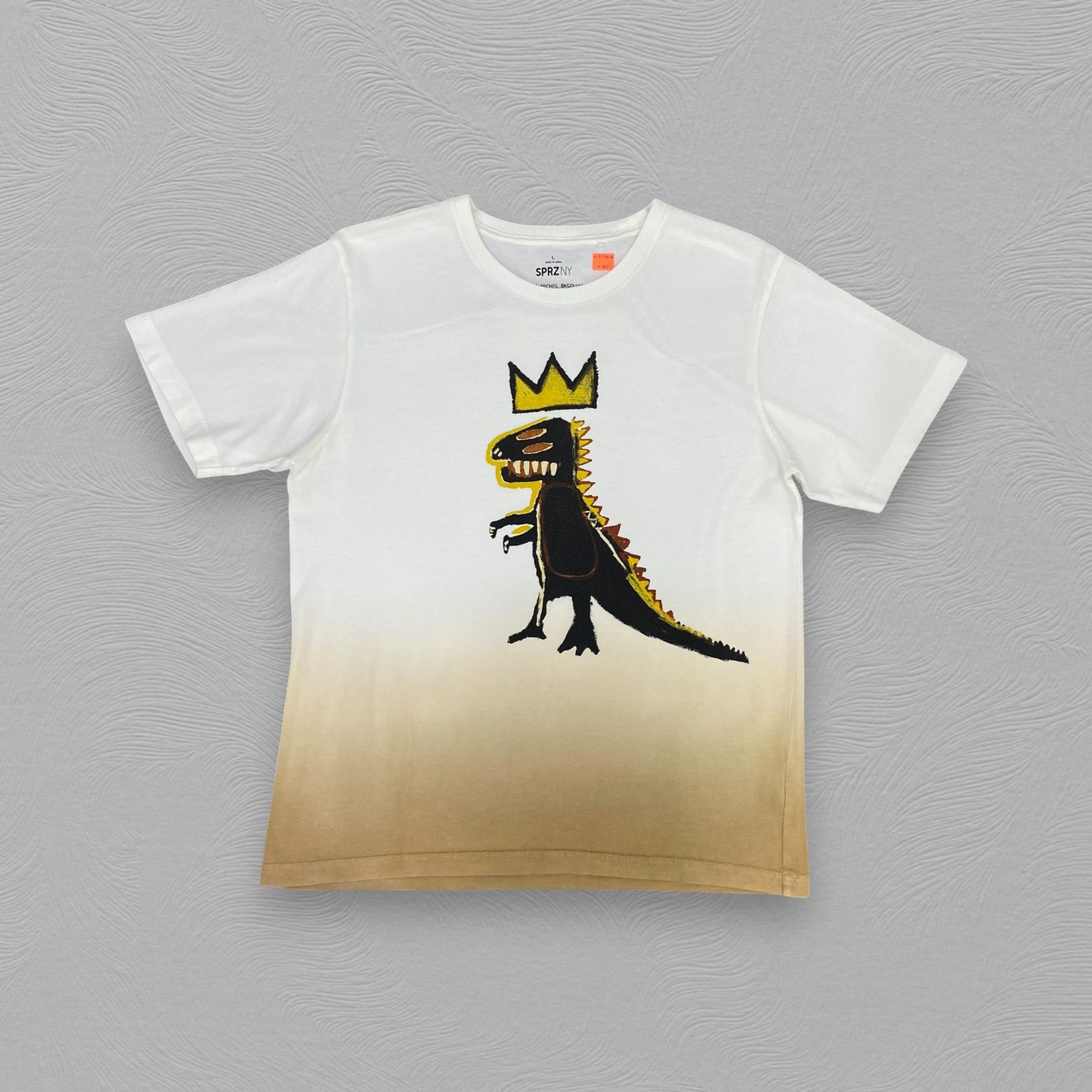 Japanese Brand Uniqlo x Jean Micheal Basquiat Graphic t-shirt - K083 Size US M / EU 48-50 / 2 - 1 Thumbnail