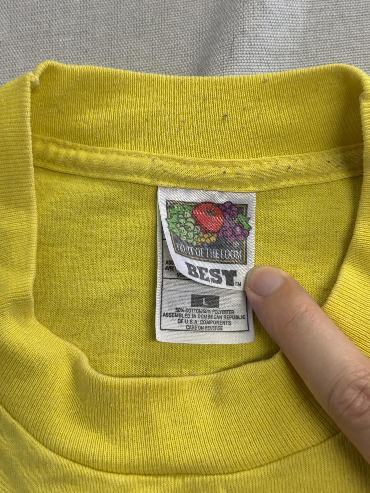 Fruit Of The Loom Vintage ABC TV Ad Promo T-shirt We Love TV ABC Network 90s L Size US L / EU 52-54 / 3 - 2 Thumbnail