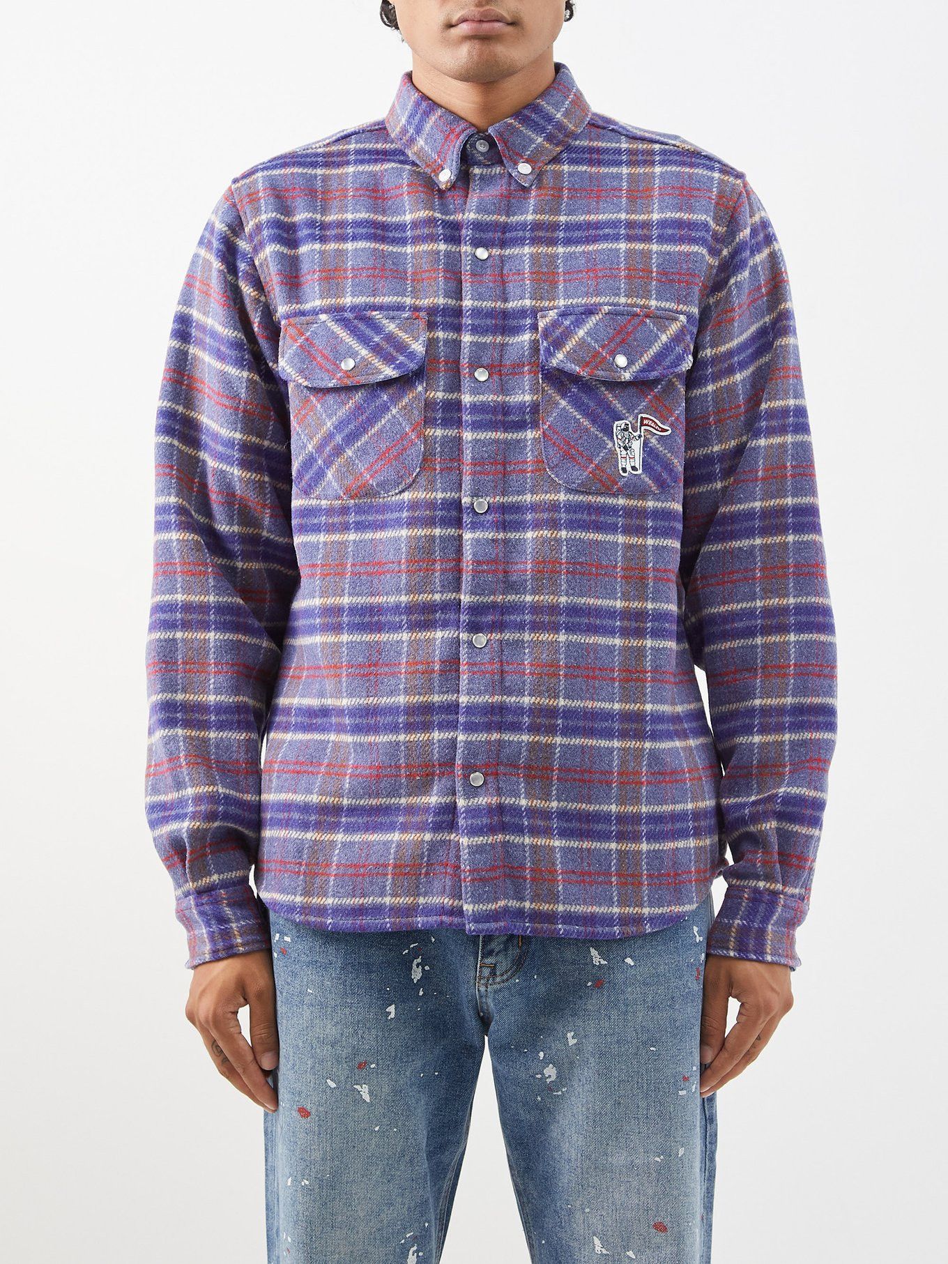 Billionaire Boys Club bbc flannel heavy shirt Size US XL / EU 56 / 4 - 7 Thumbnail