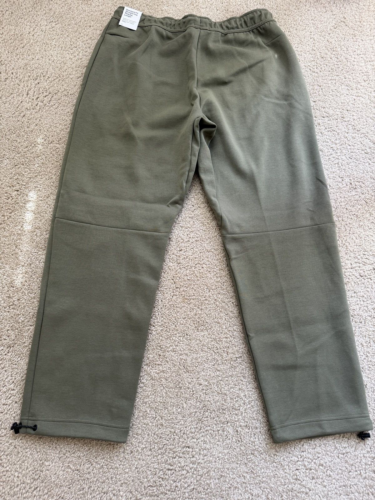 Nike Nike Tech Sweatpants Open Hem Size XL Army Green Size US 36 / EU 52 - 2 Thumbnail