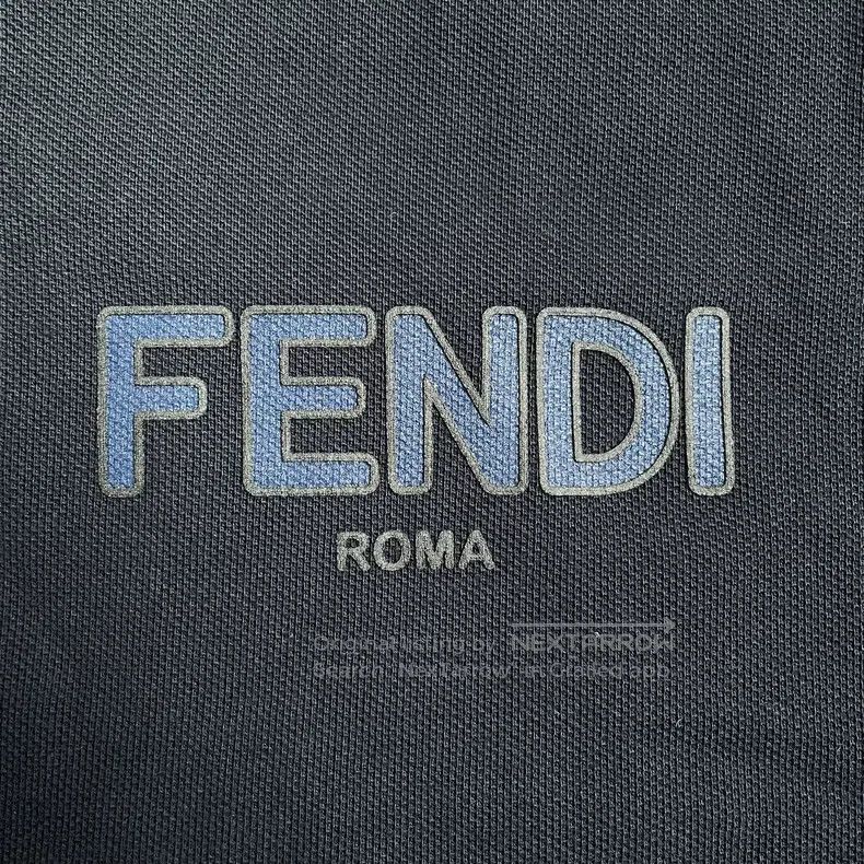 Fendi Fendi Short-sleeve Polo shirt Size US L / EU 52-54 / 3 - 3 Thumbnail