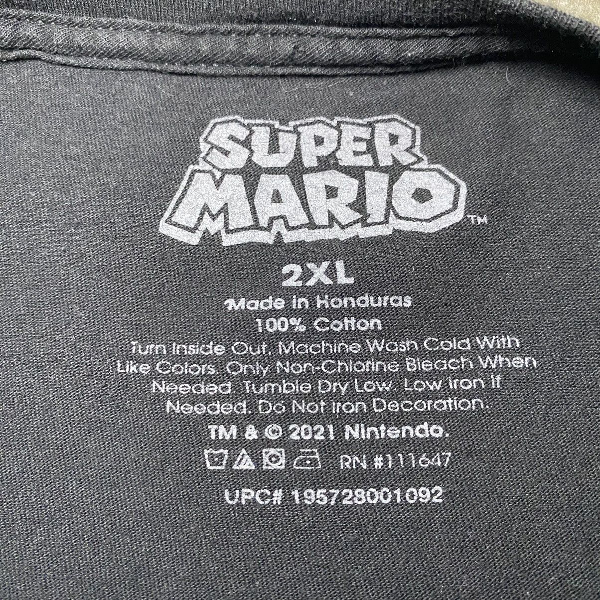 Nintendo SUPER MARIO BOX LOGO NINTENDO GAMES OVERSIZED T SHIRT Size US XXL / EU 58 / 5 - 3 Thumbnail