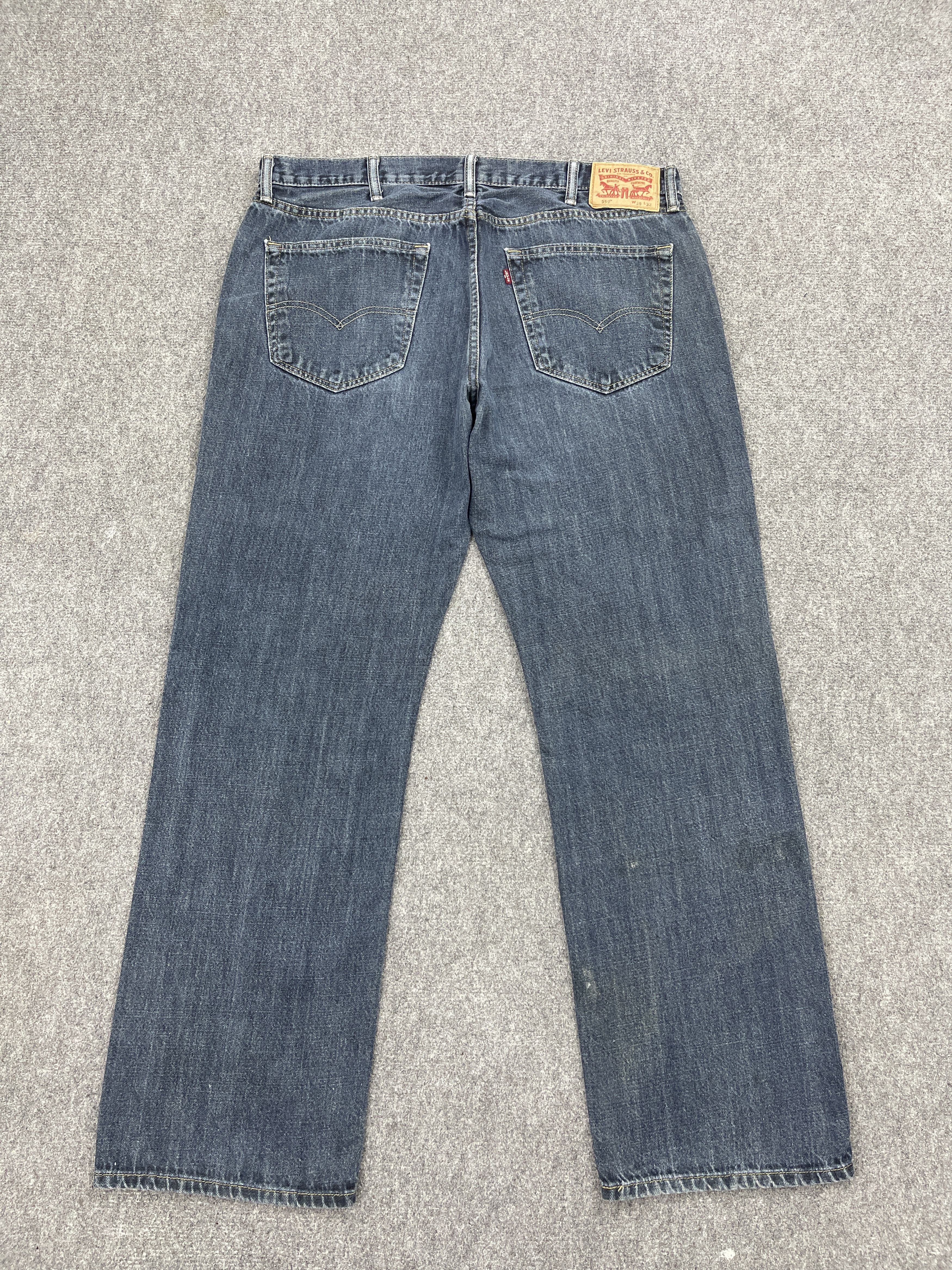 Levi's Dark Blue Vintage Levis 559 Jeans DP2552 Size US 38 / EU 54 - 3 Thumbnail
