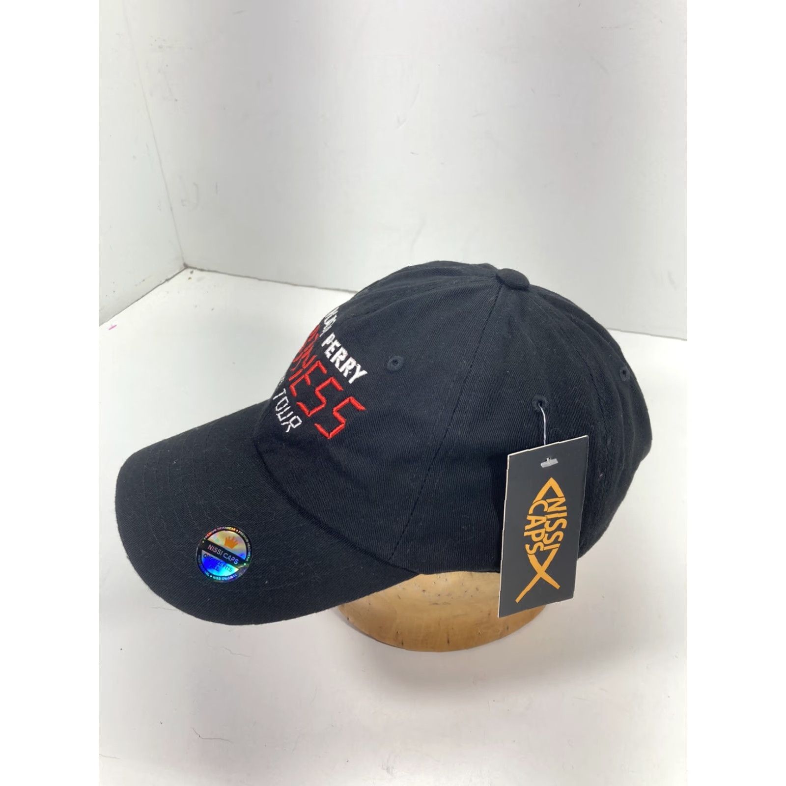 Sperry Katy Perry Witness The Tour 2017 Concert Hat Cap Black Adjustable Strapback NWT Baseball Cap Men One Size Nissin Caps Adjustable Black NWT Size ONE SIZE - 2 Thumbnail