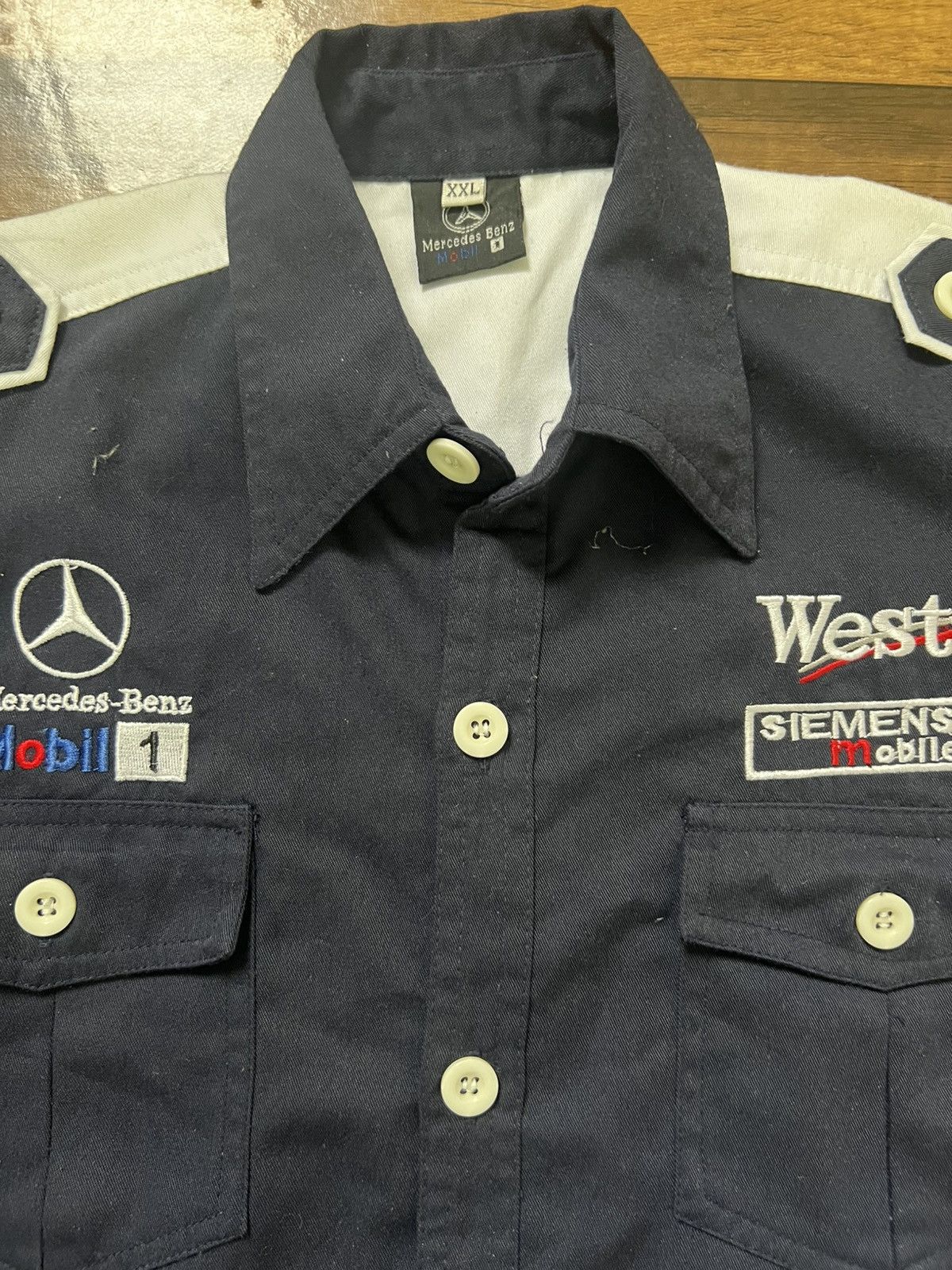 Mercedes-Benz Mercedes Benz West F1 Racing Team Shirt MotorsportCrew Style Size S / US 4 / IT 40 - 10 Thumbnail