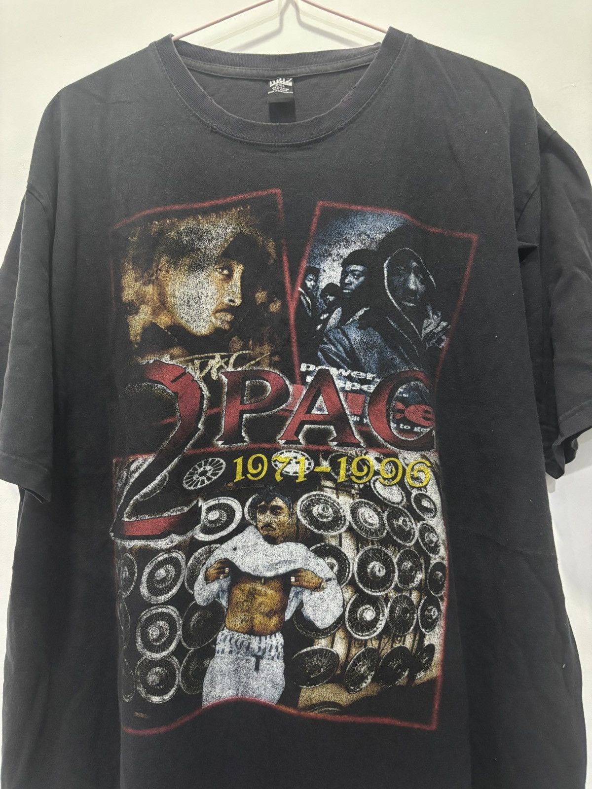 Rap Tees × Vintage Vintage Bootleg Tupac Tshirt Size US XXL / EU 58 / 5 - 2 Thumbnail