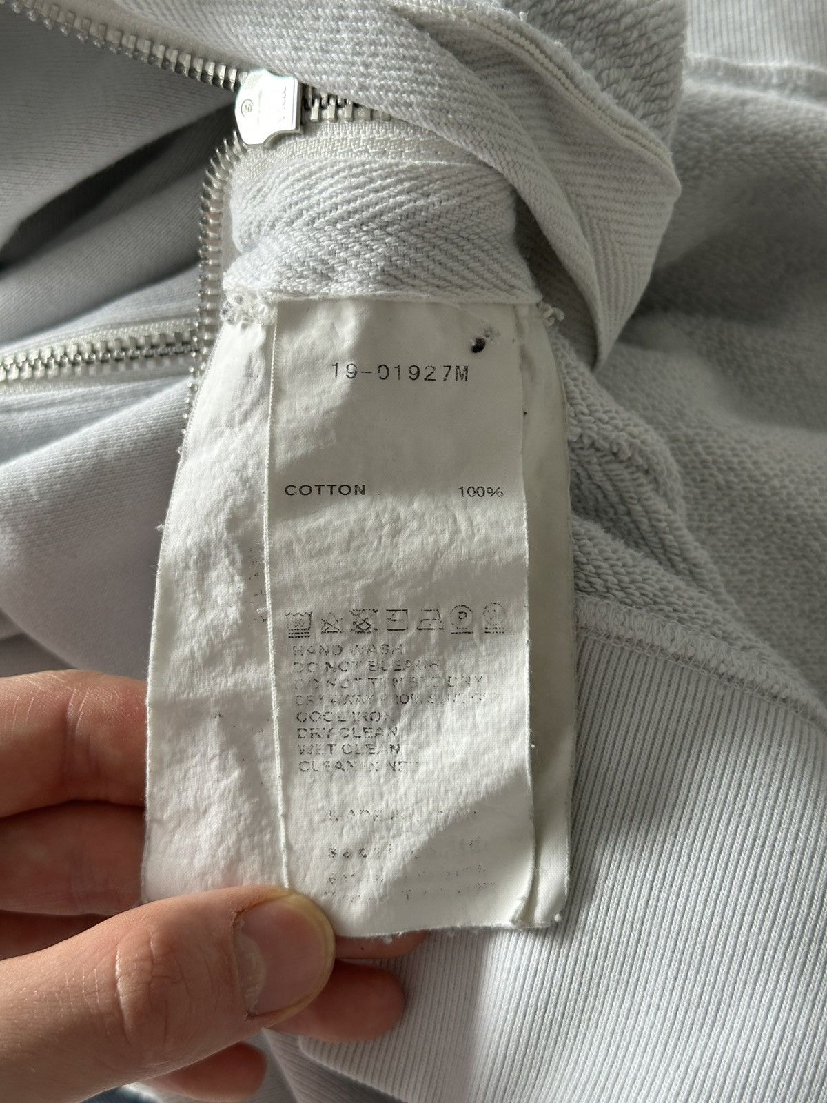 Sacai Sacai Spring/Winter Side Zip Hoodie Size US L / EU 52-54 / 3 - 11 Thumbnail