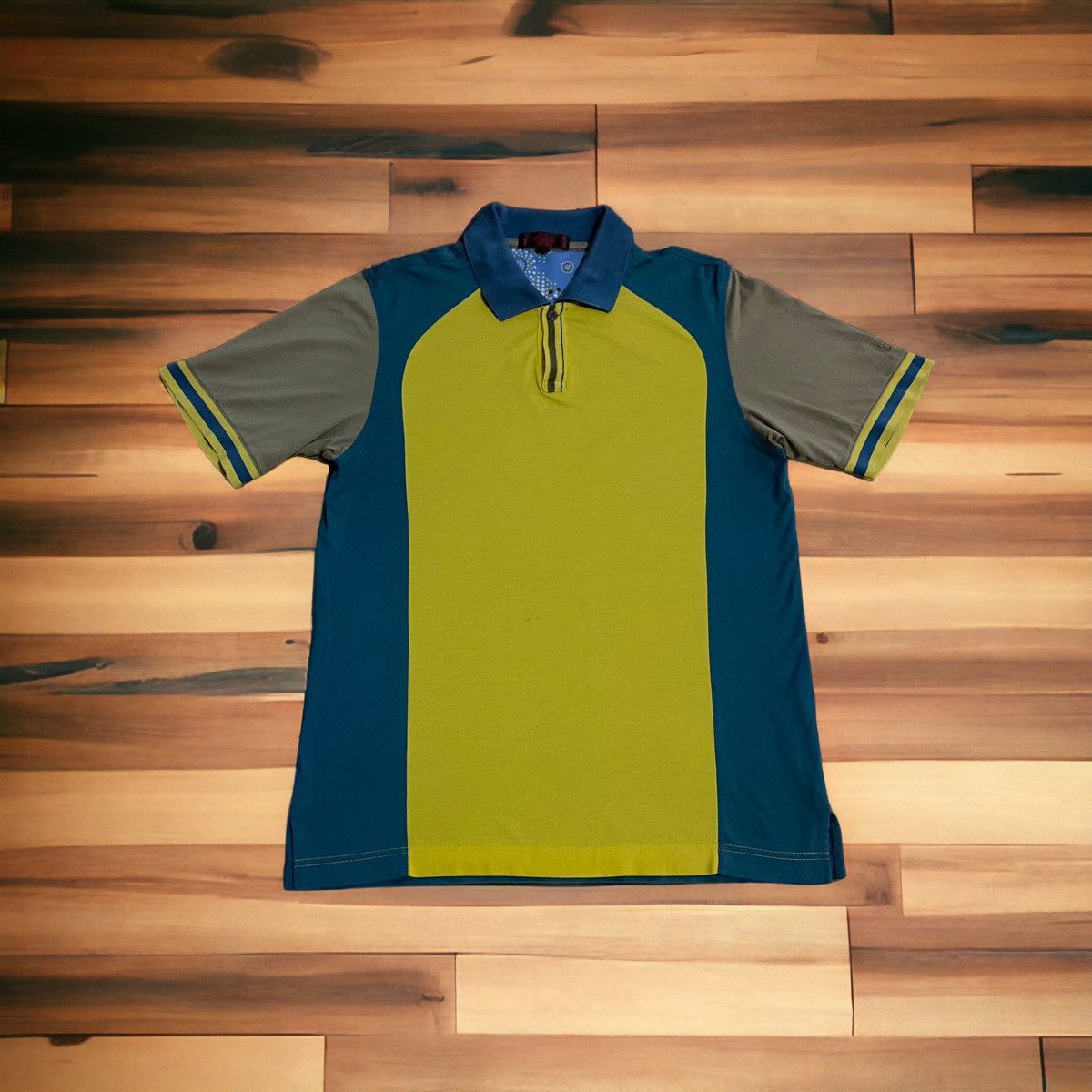 Vintage Kenzo Multicolor Polo Shirt