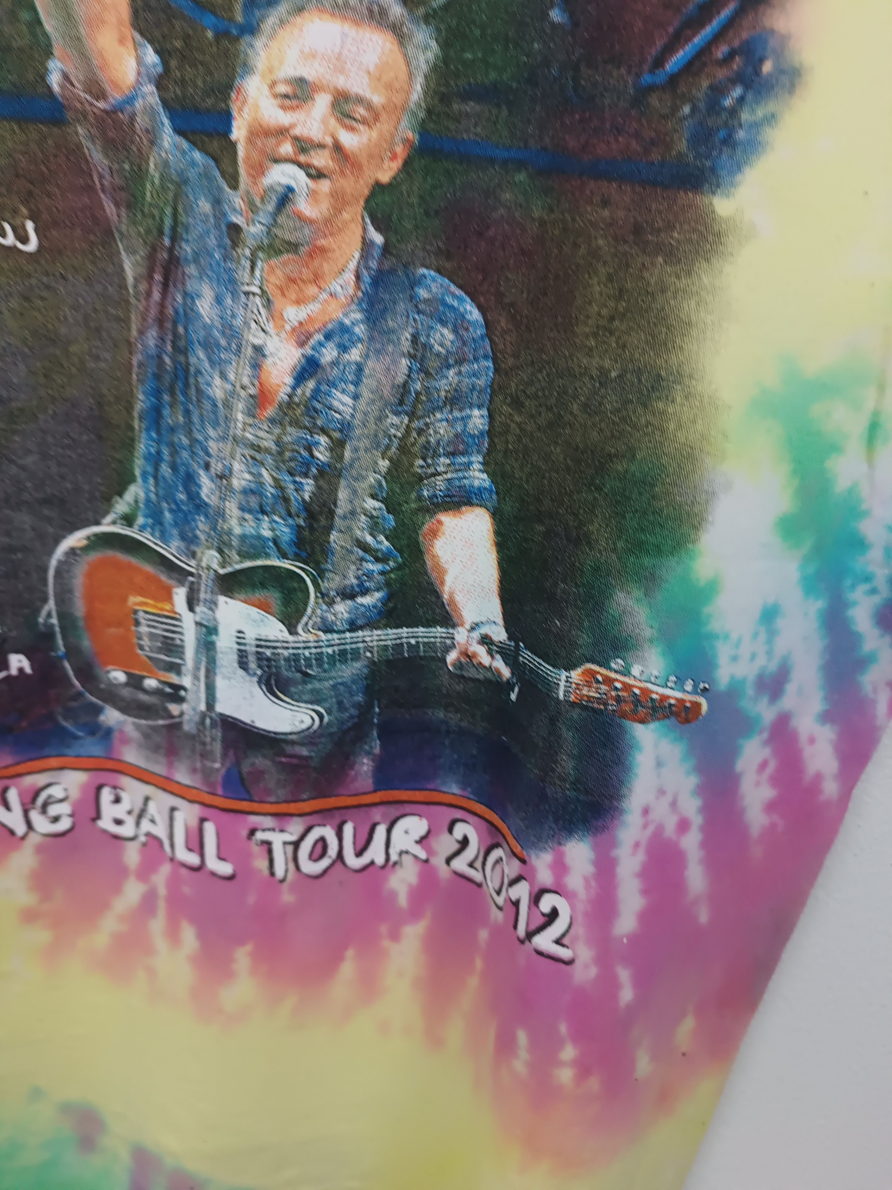 Band Tees VINTAGE 2012 BRUCE SPRINGSTEEN & E STREET BAND WRECKING BALL Size US M / EU 48-50 / 2 - 19 Thumbnail