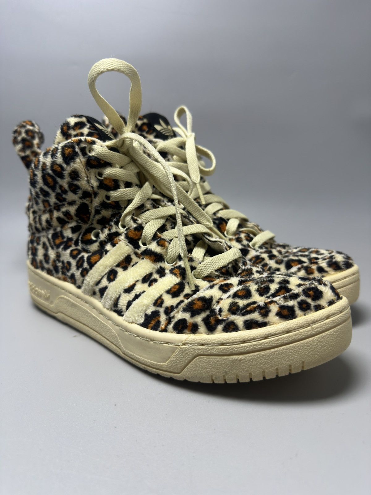 Adidas×Jeremyscott Leopard adidas Jeremy Scott Leopard Tail Sandstorm for Sale