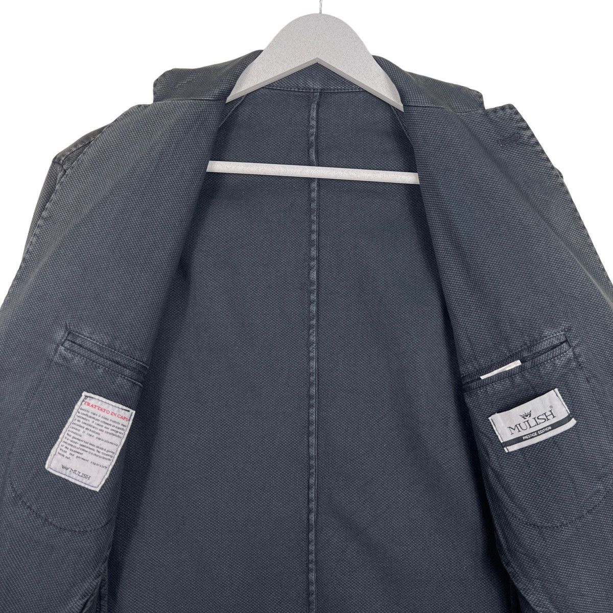 Other 🔥 MULISH PRESTIGE EDITION COTTON BLAZER MADE IN ITALY Size US M / EU 48-50 / 2 - 12 Thumbnail
