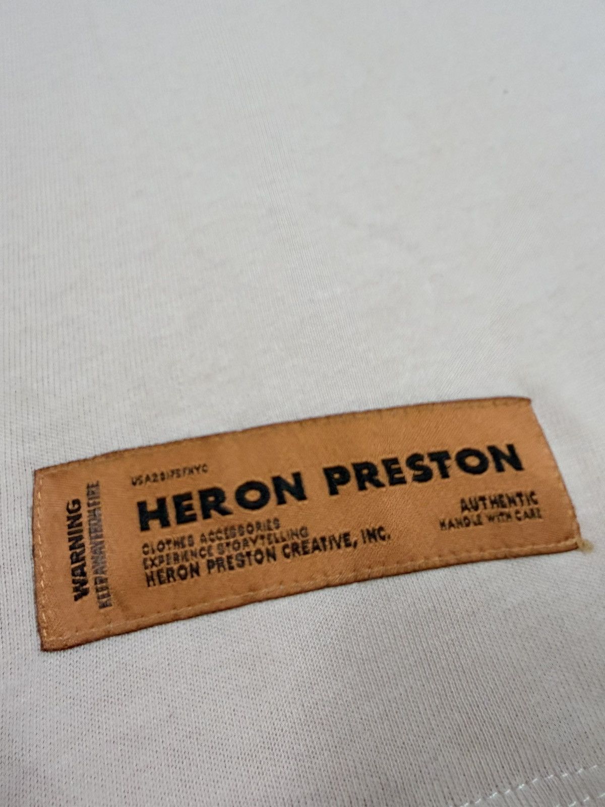 Heron Preston Orange Flamingo Embroidery Heron Preston Tee Size US L / EU 52-54 / 3 - 13 Thumbnail