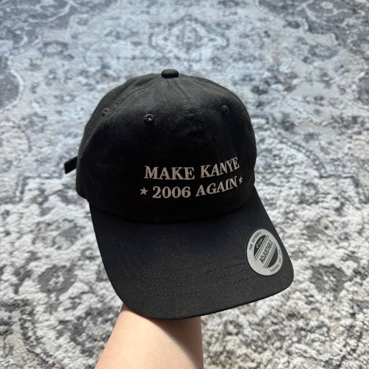 Band Tees Vintage Make Kanye 2006 Again Cap Size ONE SIZE - 2 Thumbnail
