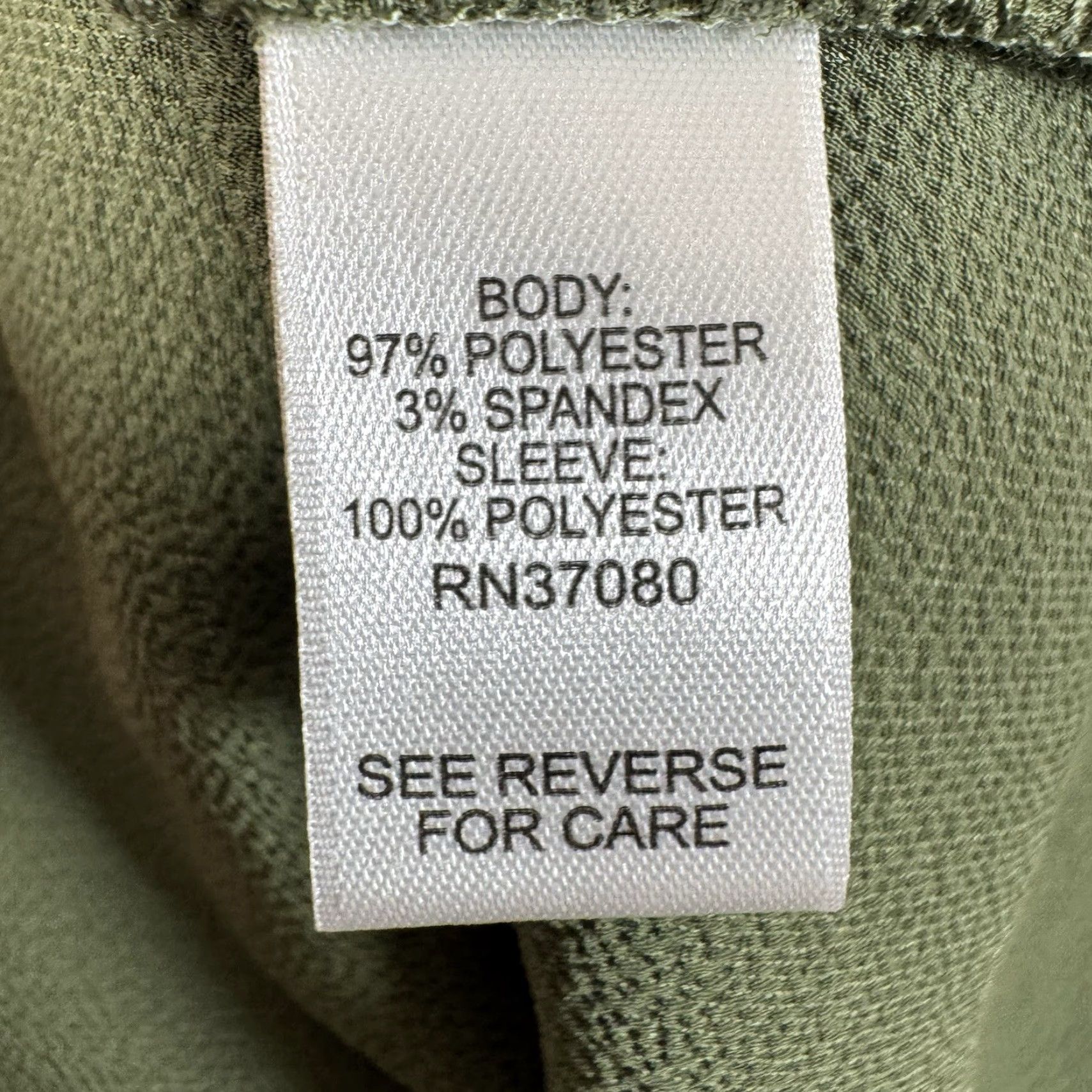 Vintage Cato Blouse Women Plus 18W 18/20W Green Casual Work Office Draped Relaxed Comfort Shirt Size XXL / US 16-18 / IT 52-54 - 7 Thumbnail