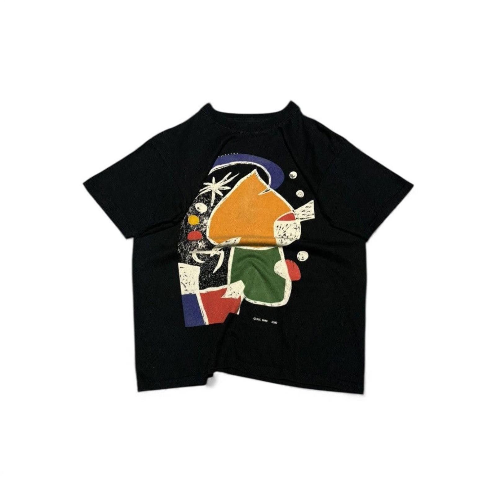 Vintage Vintage 2000 Joan Miro Art Tee Size US M / EU 48-50 / 2 - 1 Thumbnail