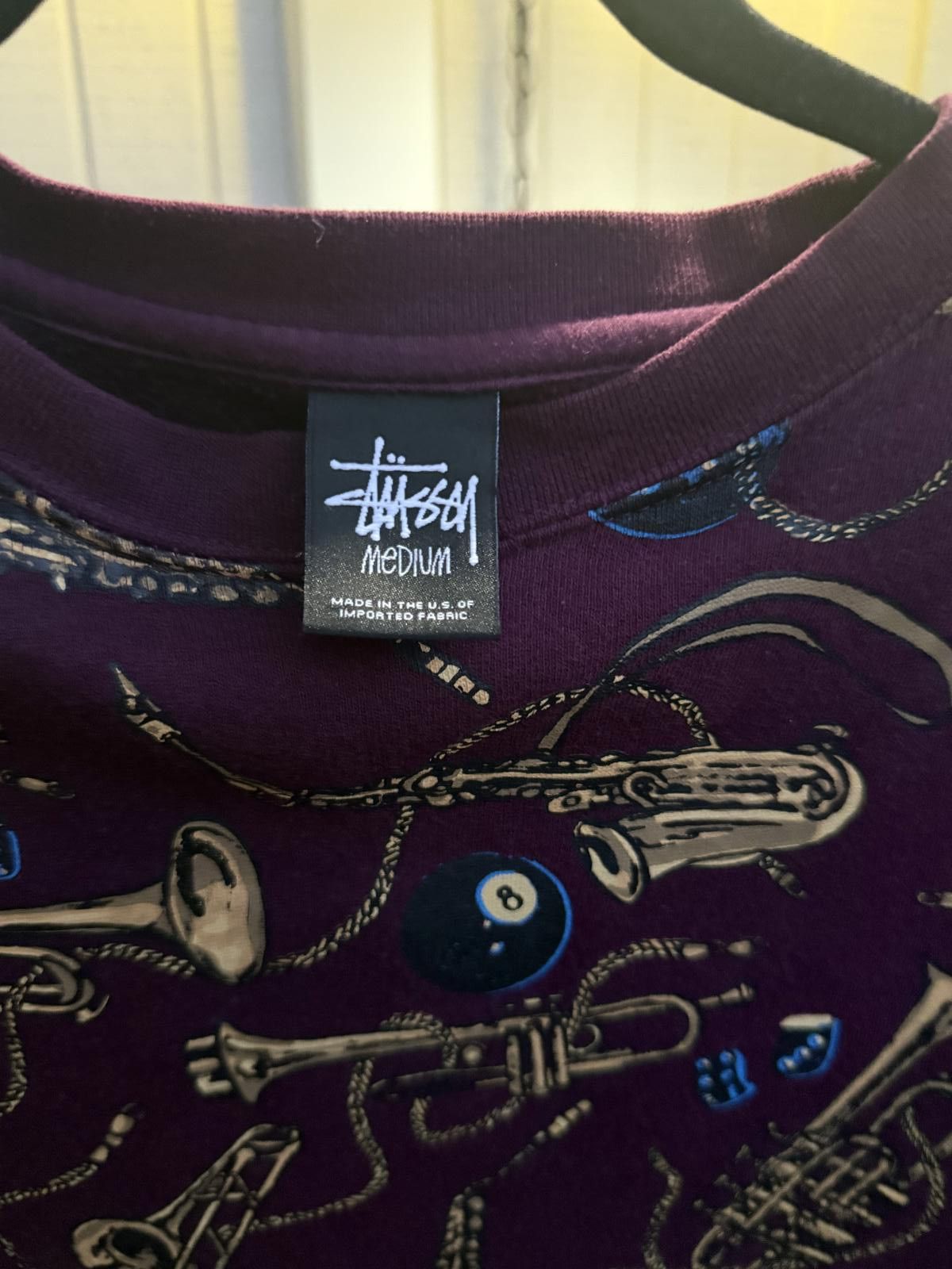 Stussy STUSSY Crewneck Sweatshirt Full Print Stussy Size US M / EU 48-50 / 2 - 5 Thumbnail