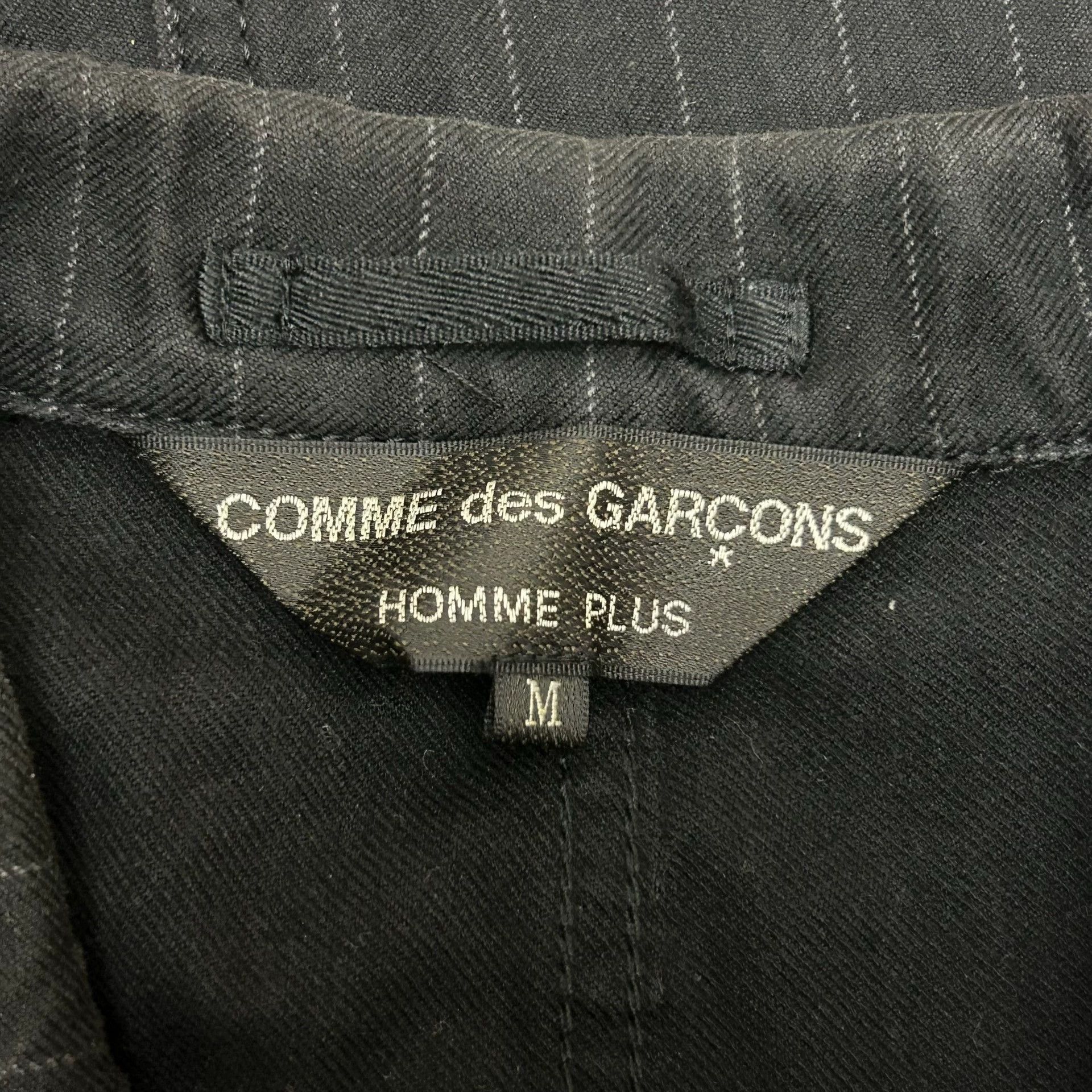 Comme des Garcons CDG 04SS Homme Plus Striped Zip Blazer M Size US M / EU 48-50 / 2 - 6 Thumbnail