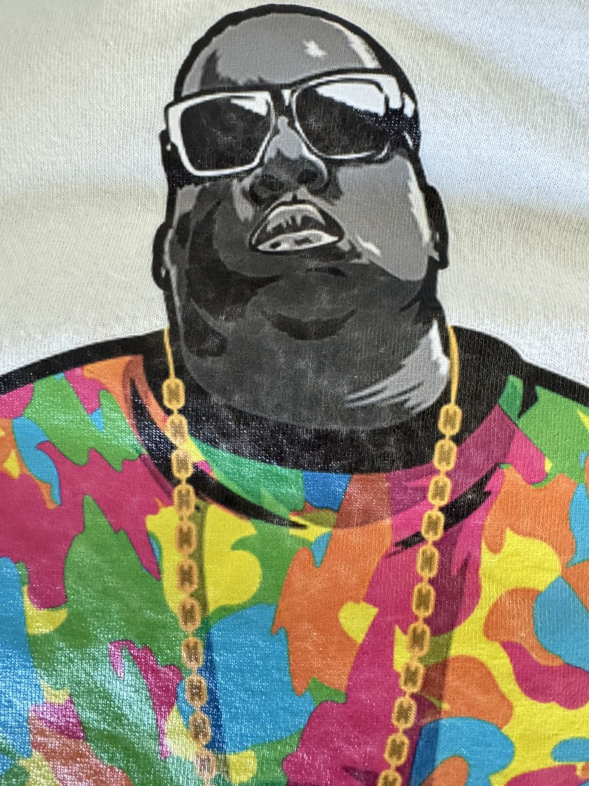 Rap Tees notorious BIG 4XL biggie smalls jesus piece oversized tee Size US XXL / EU 58 / 5 - 20 Thumbnail