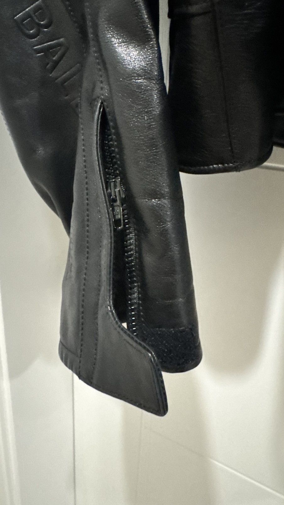 Balenciaga Balenciaga SS23 Mudshow Leather Biker Jacket Size US S / EU 44-46 / 1 - 18 Thumbnail