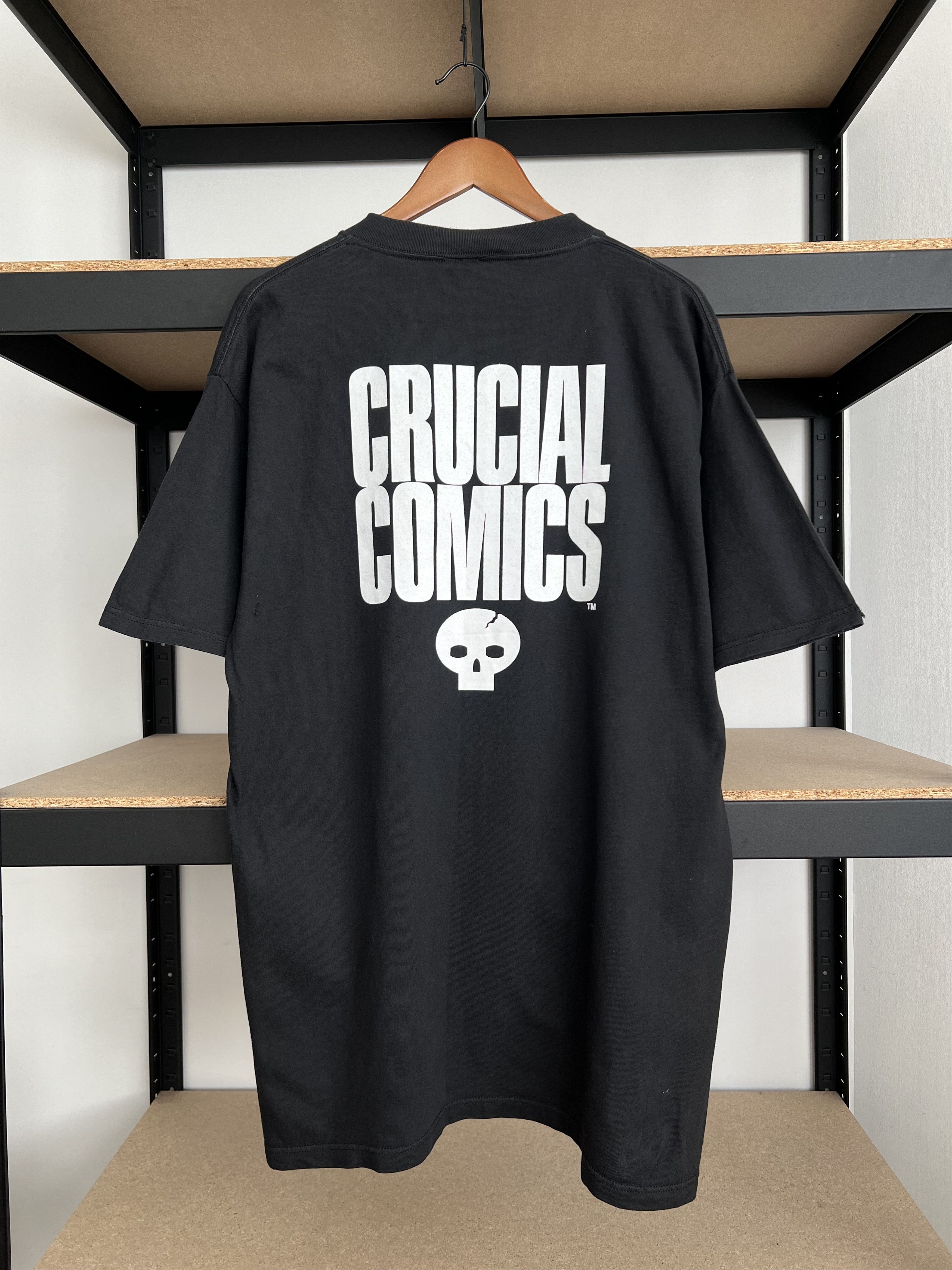Vintage Vintage 1997 Rat Bastard Crucial Comics Cliff Galbraith Tee Size US XL / EU 56 / 4 - 2 Thumbnail