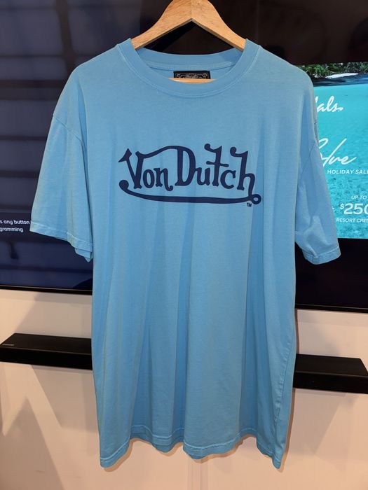 Von Dutch Originals Maglietta 'Arta' in Blu Chiaro | ABOUT YOU