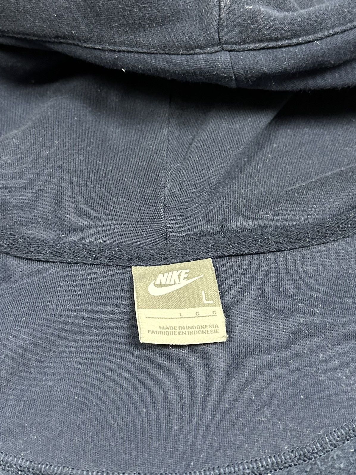 Nike Vintage Nike Y2K Blue Two Tone Full Zip Hoodie Sweatshirt Size US L / EU 52-54 / 3 - 9 Thumbnail