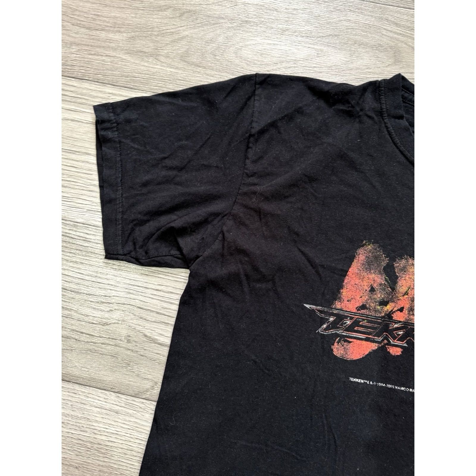 Vintage VINTAGE Tekken 6 Promo Tee T-shirt Bandai Namco Black Large Mens Regular T-Shirt 2009 Size US L / EU 52-54 / 3 - 4 Thumbnail