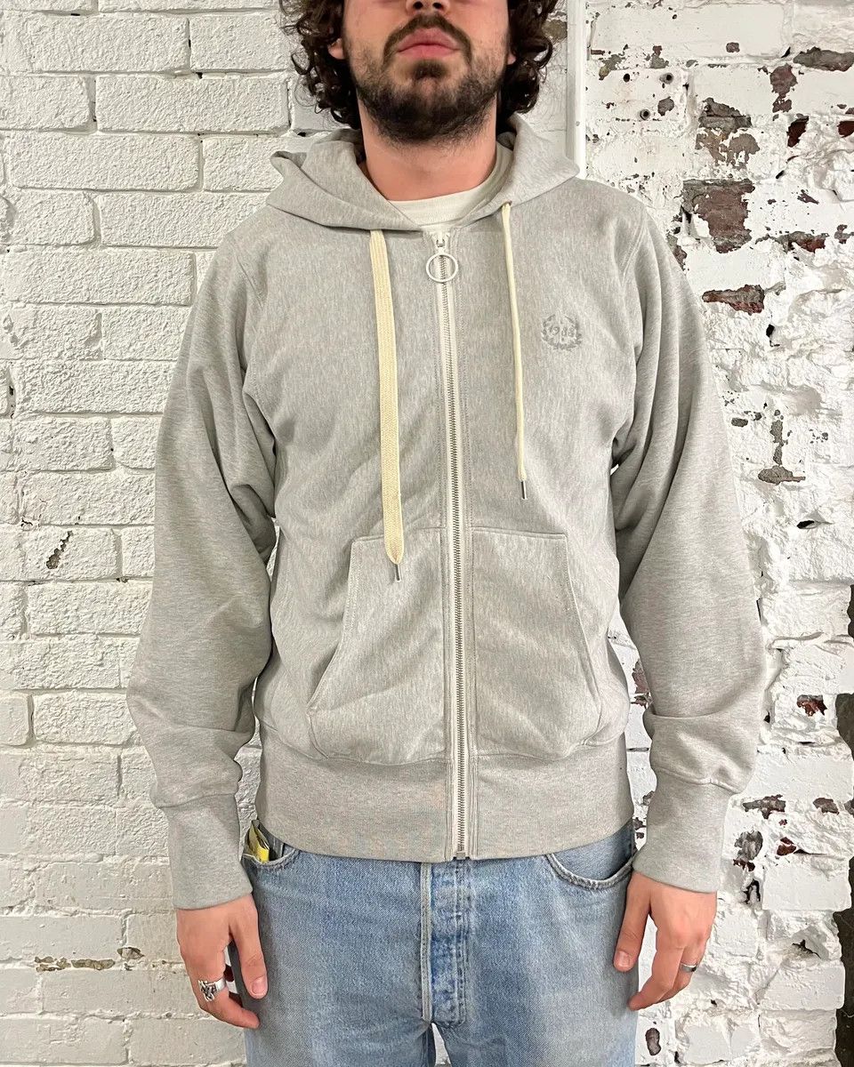 Maison Margiela SS2023 Maison Margiela Grey Signature Zip-up Hoodie Size US M / EU 48-50 / 2 - 3 Thumbnail