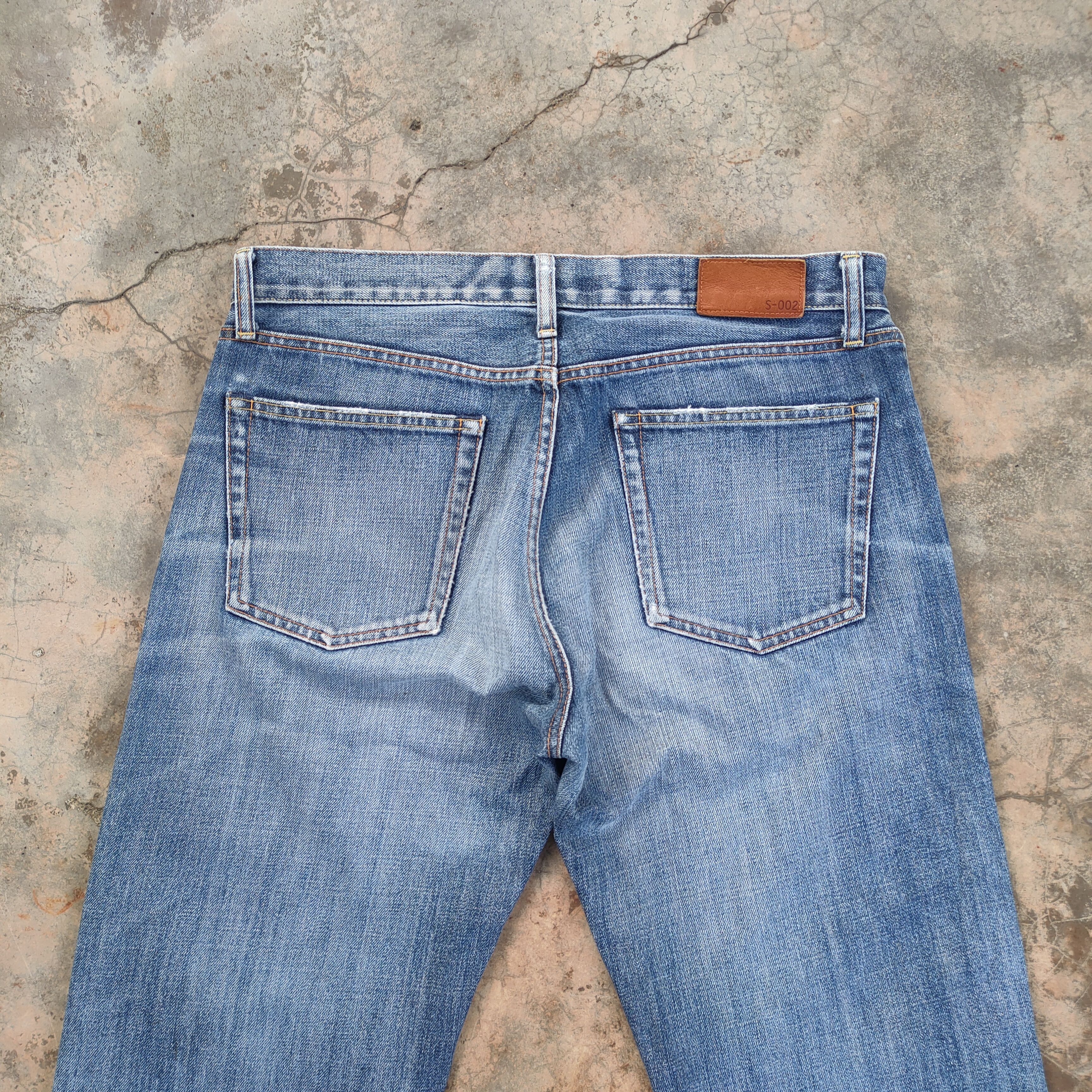 Japanese Brand W34 VINTAGE JAPANESE FADED DISTRESSED DENIM JEAN PANTS Size US 34 / EU 50 - 9 Thumbnail