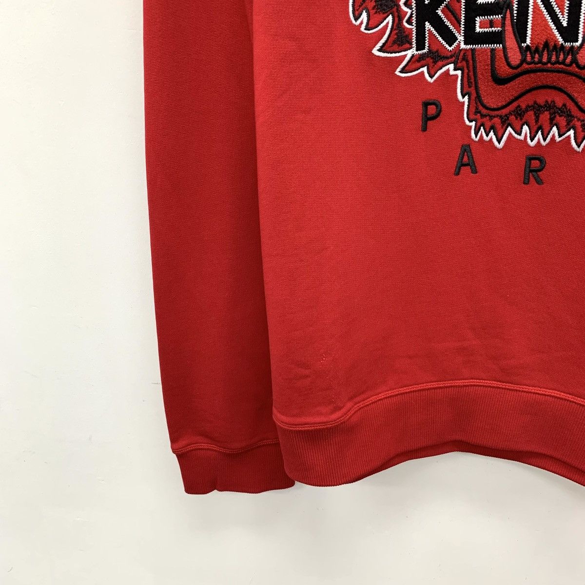 Kenzo Kenzo Tiger Head Embroidered Long Sleeve Sweatshirt K26WX Size US L / EU 52-54 / 3 - 4 Thumbnail