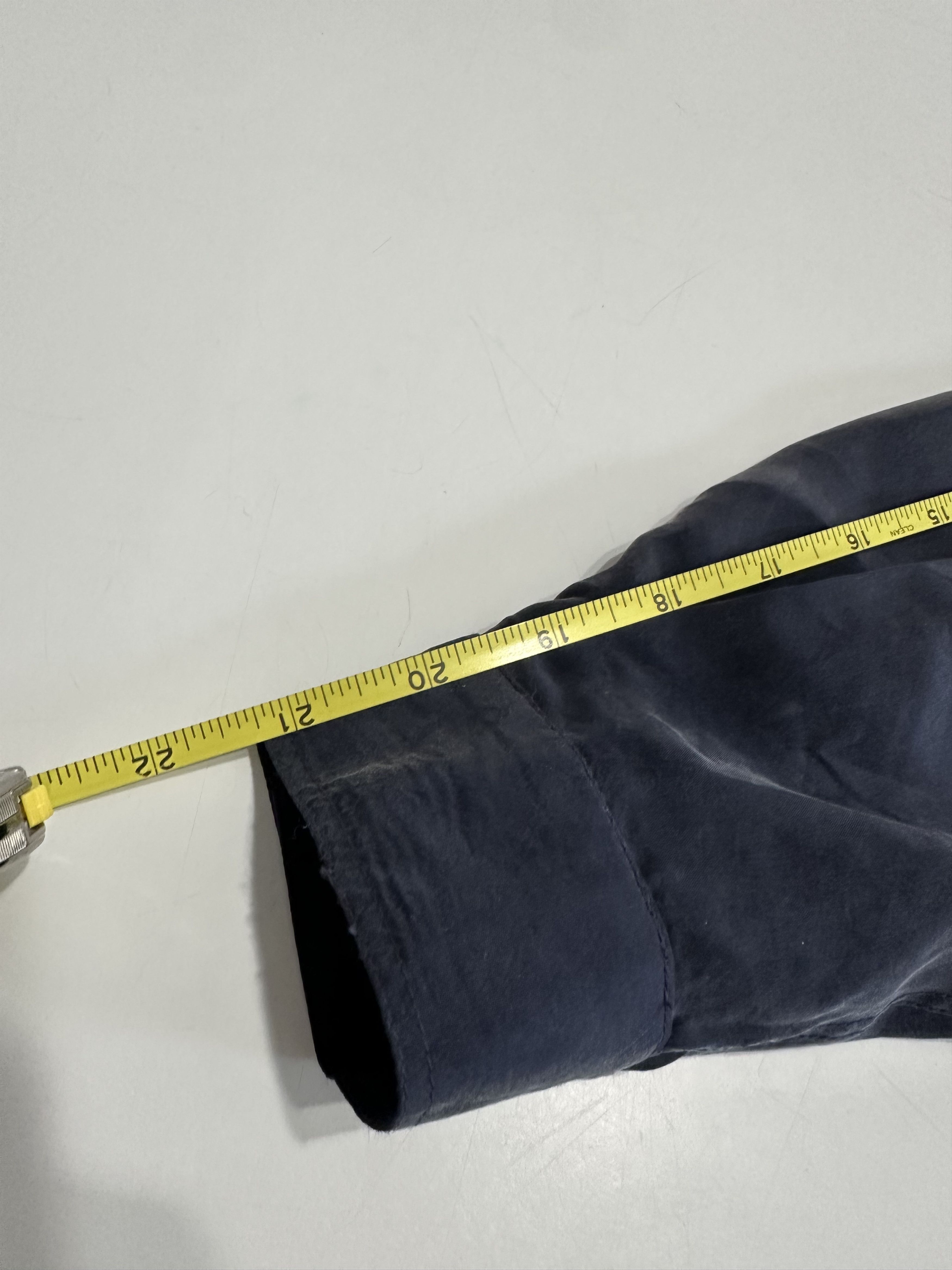 Other Vintage Diane Gilman Small Silk Navy Blue Blouse Shirt Size S / US 4 / IT 40 - 7 Thumbnail