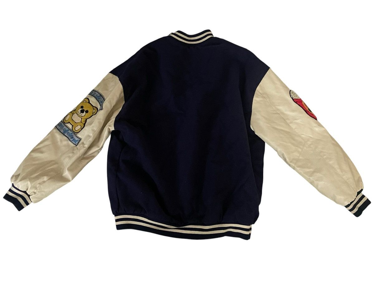 Vintage Vintage Navy and white varsity jacket Size US L / EU 52-54 / 3 - 2 Thumbnail