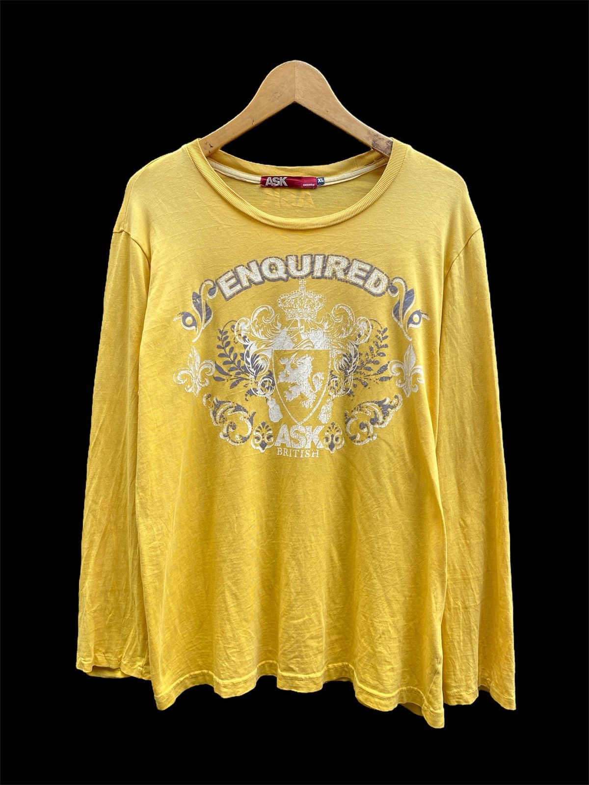 Hysteric Glamour ASK Enquired British Punk Long sleeve Size US XL / EU 56 / 4 - 1 Thumbnail