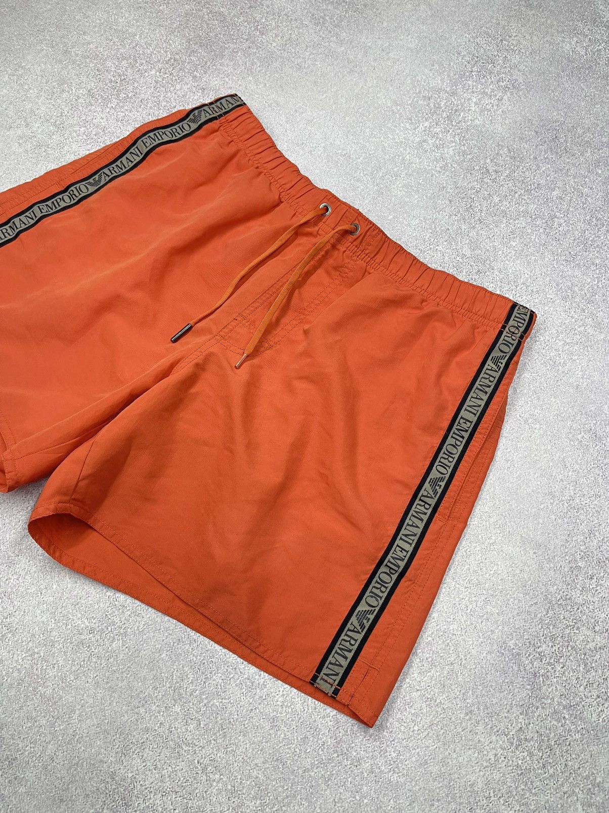 Armani Exchange × Emporio Armani × Giorgio Armani Mens Emporio Armani Swimwear Shorts Orange Lampas Size L Size US 34 / EU 50 - 3 Thumbnail