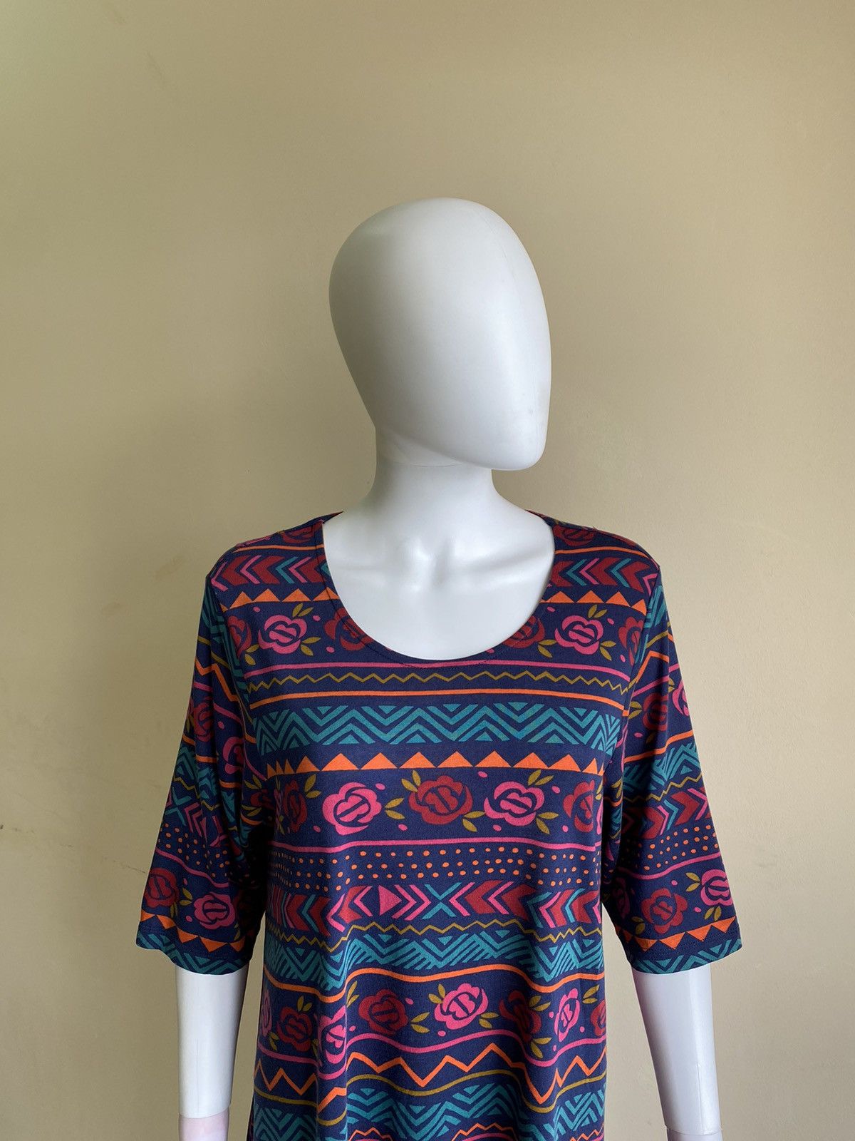 Gudrun Sjoden Gudrun Sjoden Womens Multicolor Floral Midi Dress Size M Size M / US 6-8 / IT 42-44 - 3 Thumbnail