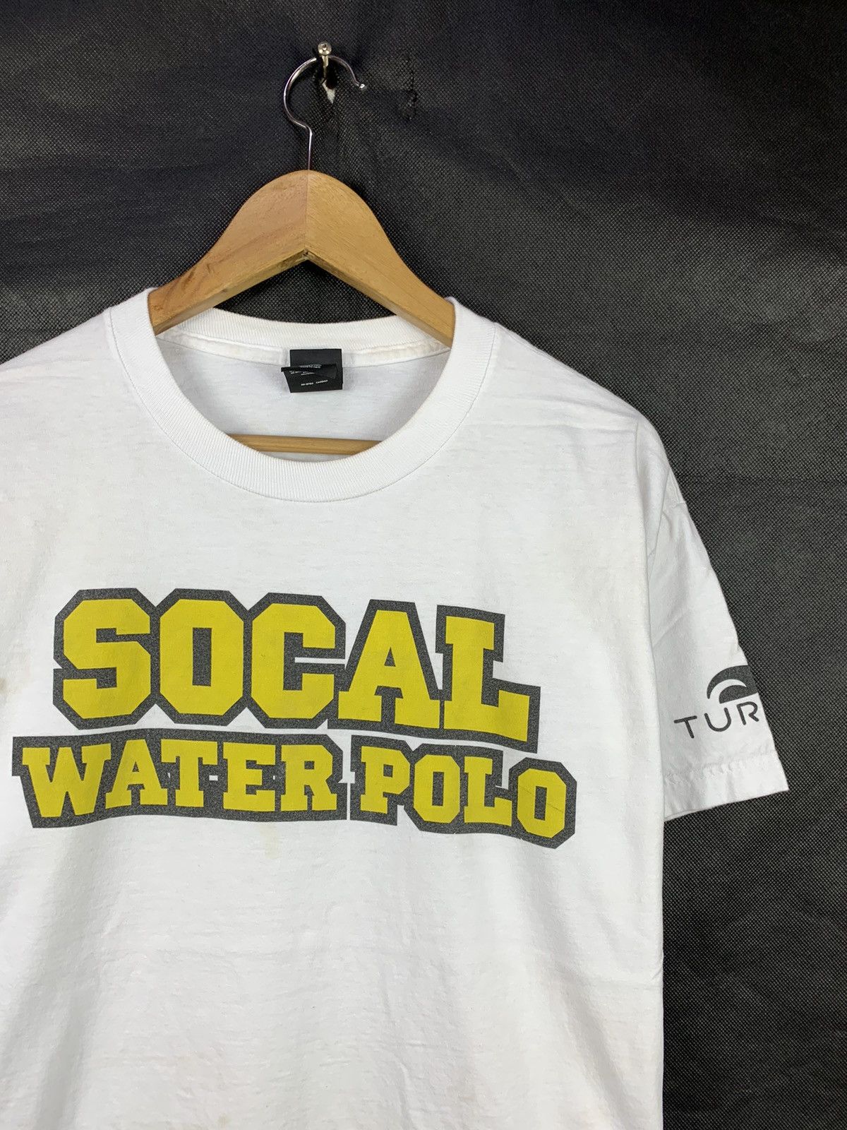 Vintage Offer! So Cal Water Polo Anvil Tee Spellout Size US M / EU 48-50 / 2 - 2 Thumbnail