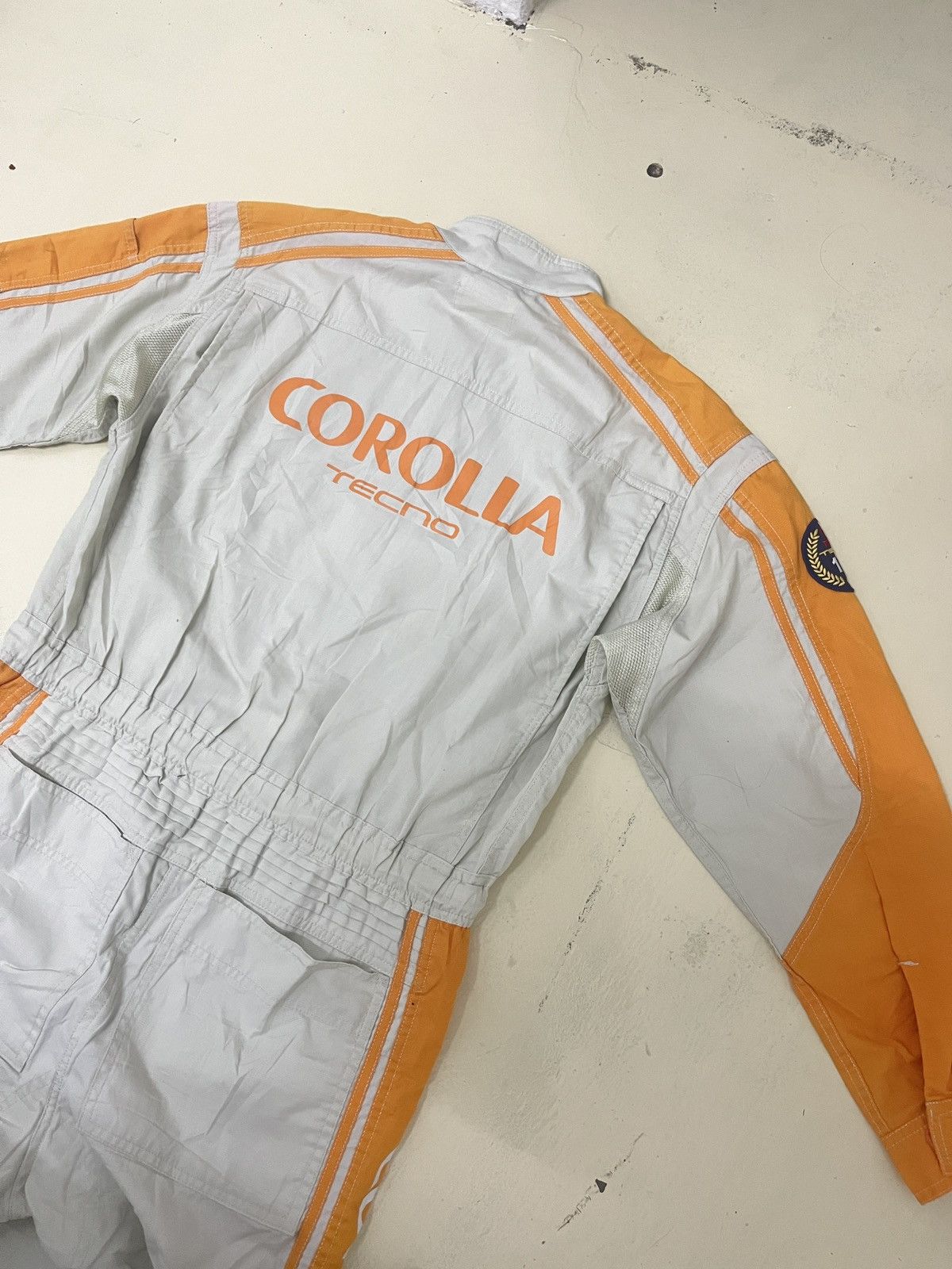 Japanese Brand Overall 90's TOYOTA COROLLA TECNO JAPAN 3 MONKEY Size US 35 - 3 Thumbnail