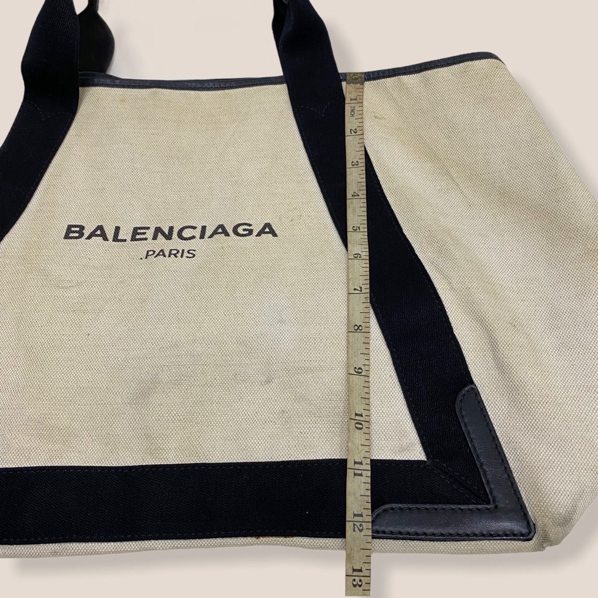 Balenciaga ‼️LASTDROP‼️ AUTHENTIC BALENCIAGA NAVY CABAS LARGE TOTE BAG Size ONE SIZE - 15 Thumbnail