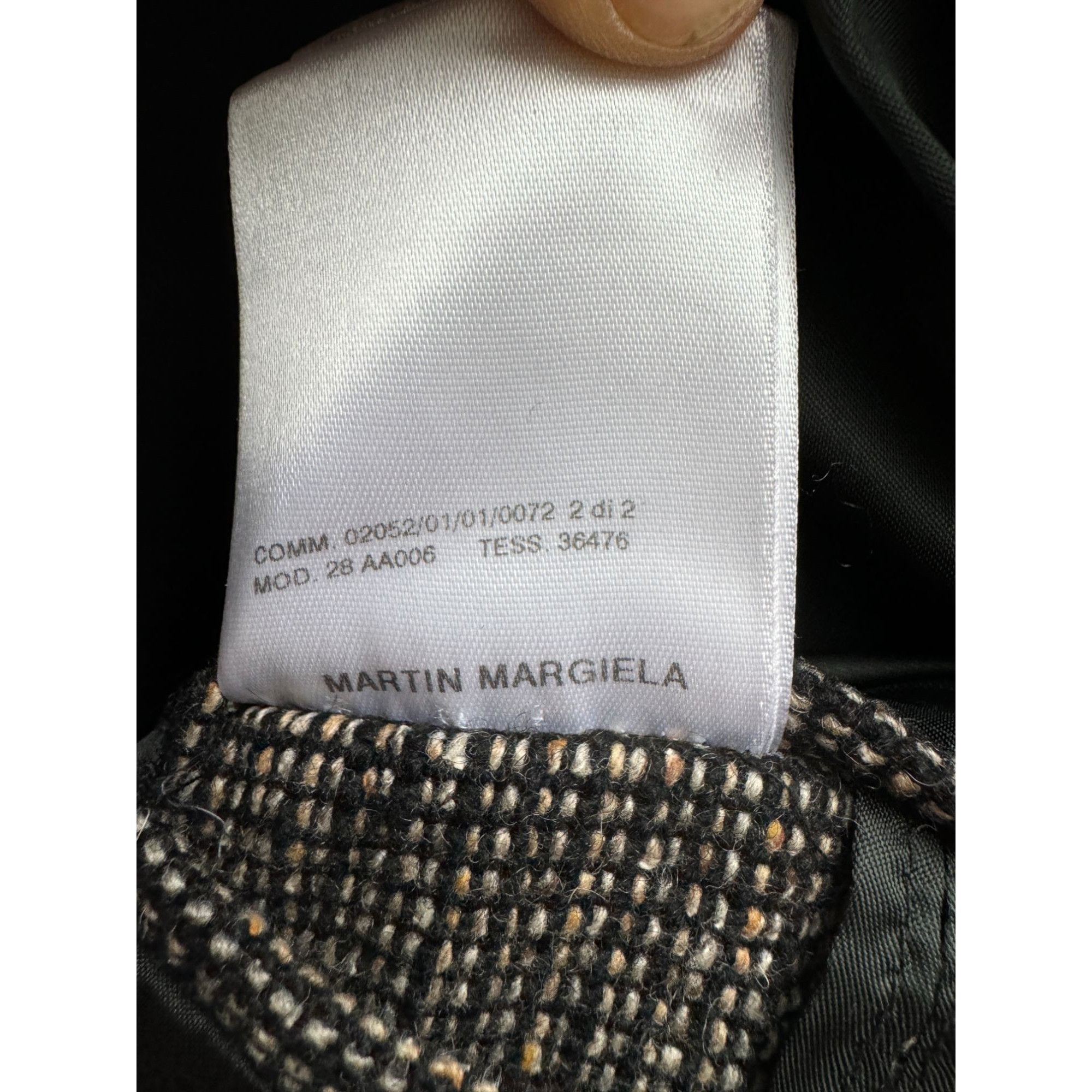 Maison Margiela FW 2007 Grey Wool Coat Size US L / EU 52-54 / 3 - 7 Thumbnail